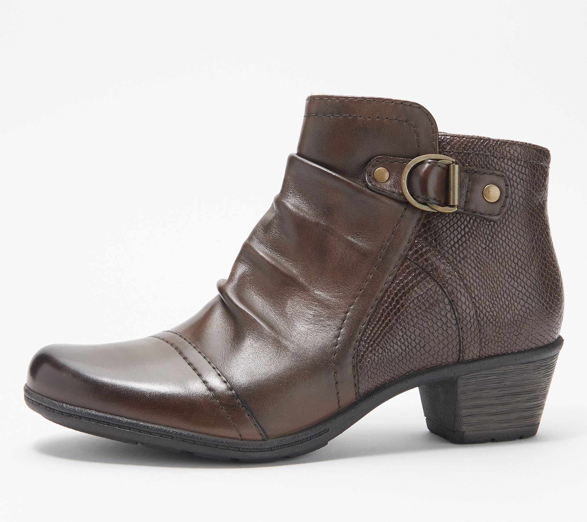 Earth Origins Leather Ankle Boots Marietta Malcolm Page 1 —