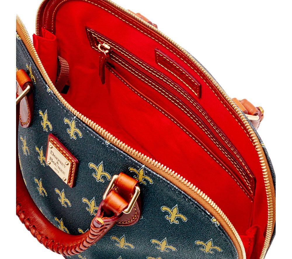 Dooney & Bourke NFL Saints Zip Zip Satchel —