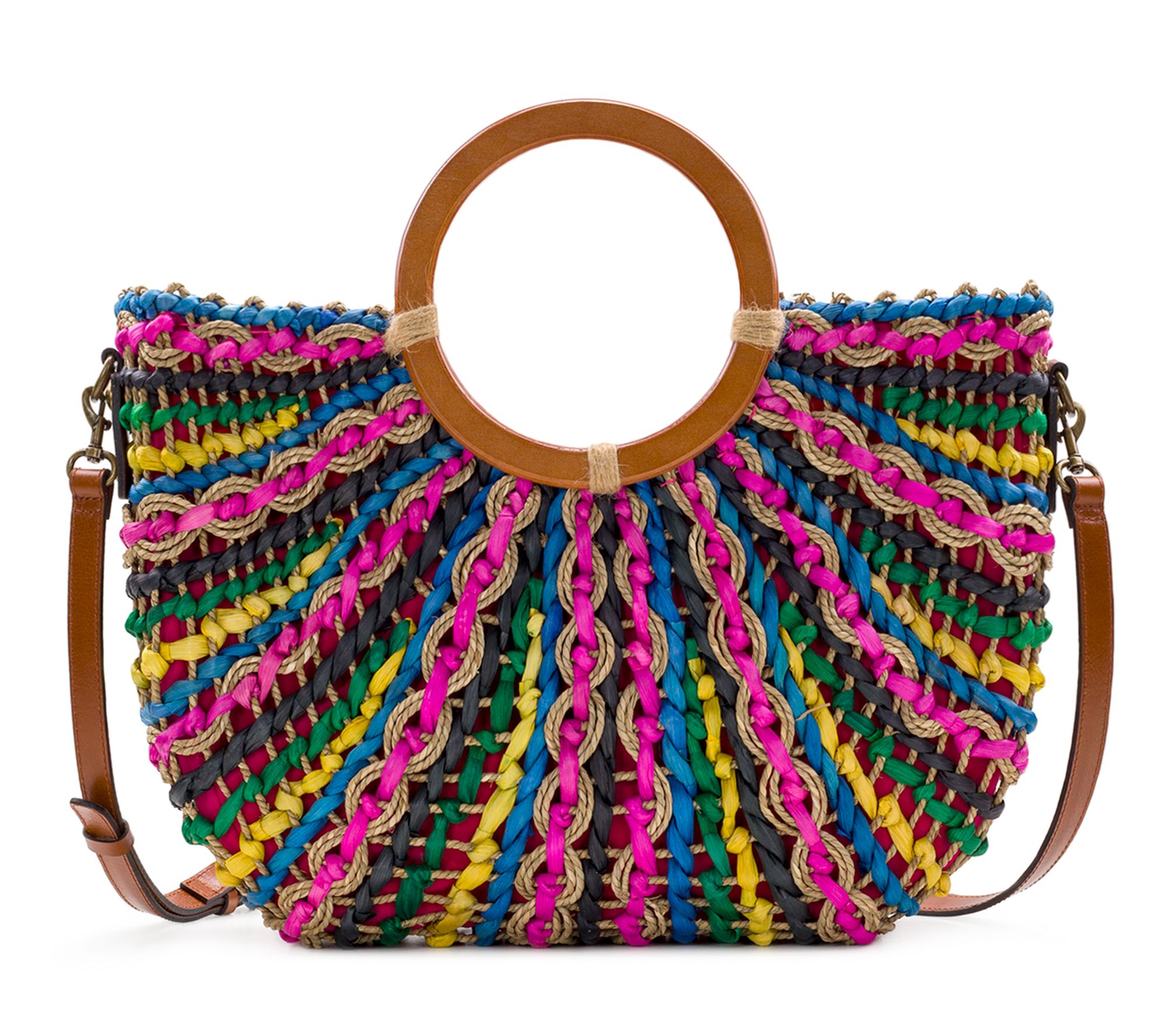 Patricia Nash Straw Tote Lesa