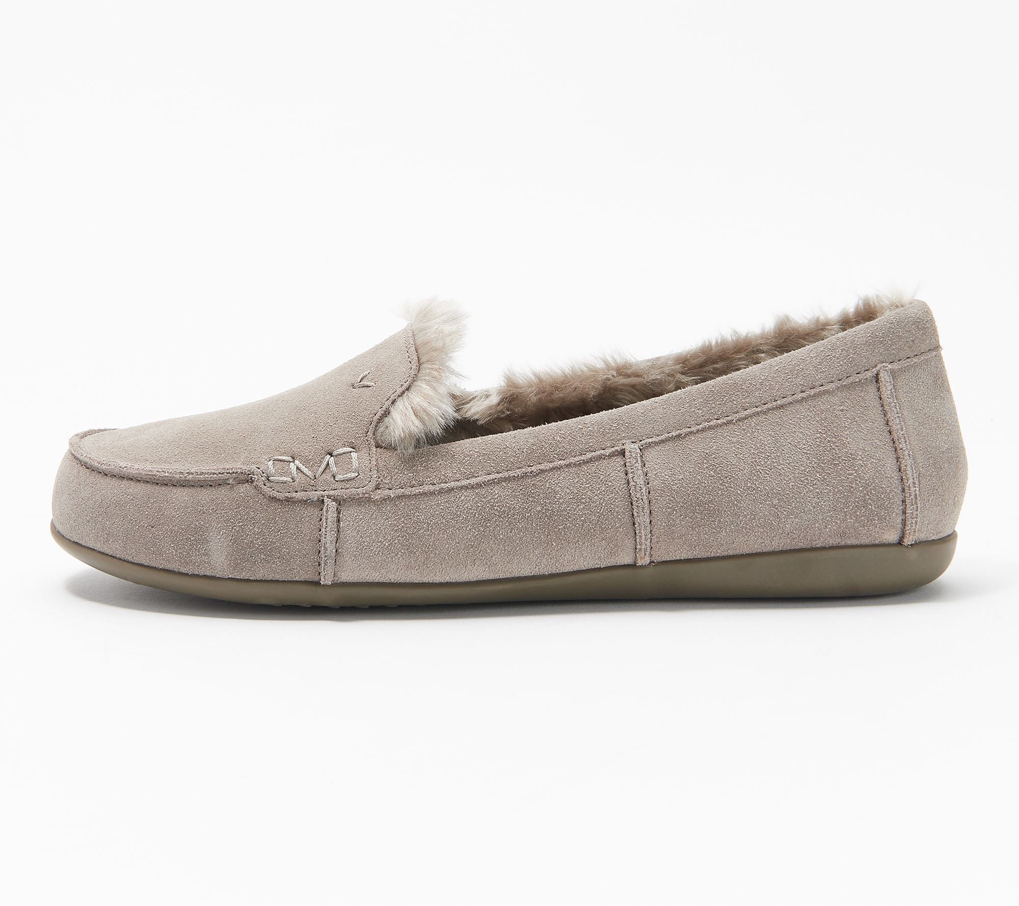 Vionic Suede Indoor/Outdoor Slippers Corinne