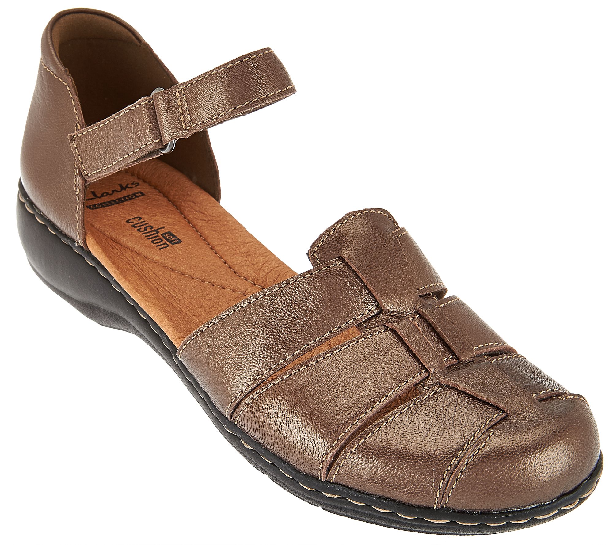 Clarks Leather Fisherman Sandals Leisa Wave Page 1 —