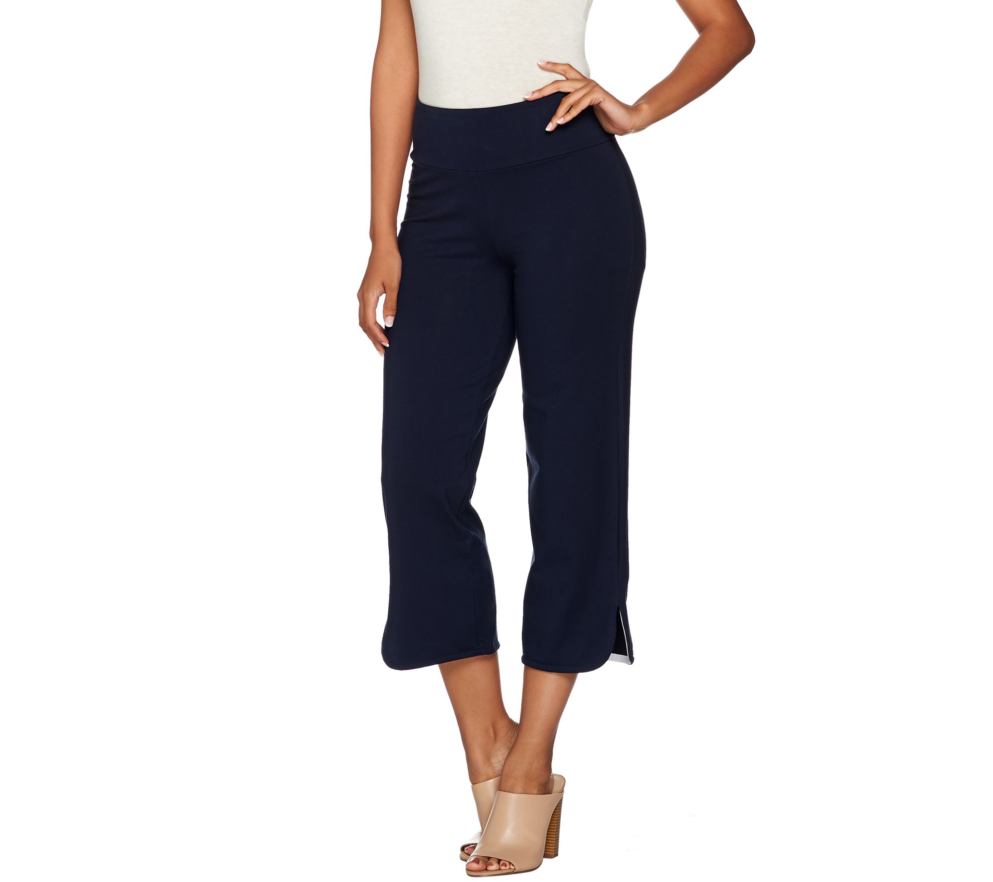 Women with Control Regular Tummy Control Crop Pants Page 1 —
