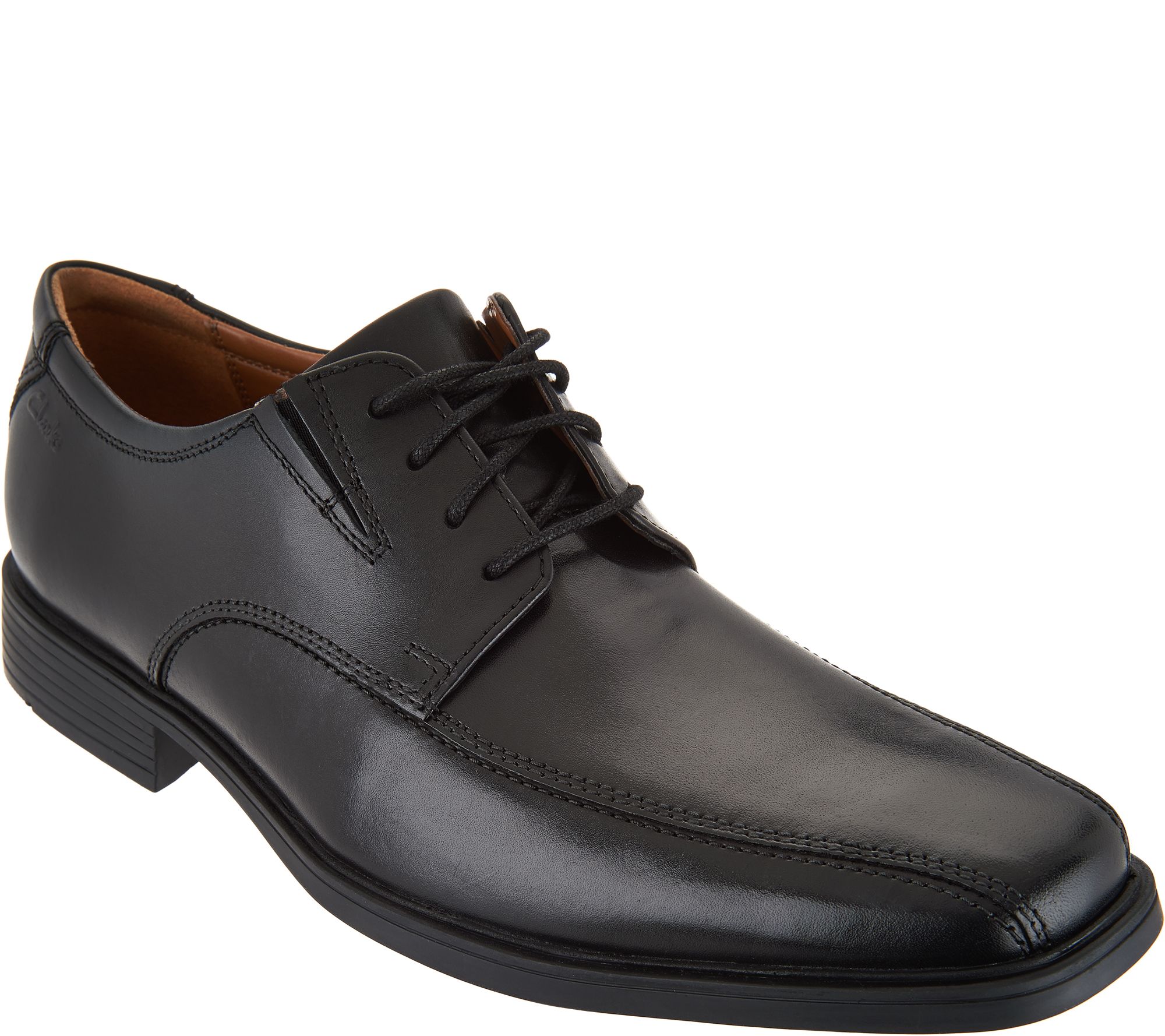 Clarks Men's Leather Laceup Dress Shoes Tilden Walk Page 1 —