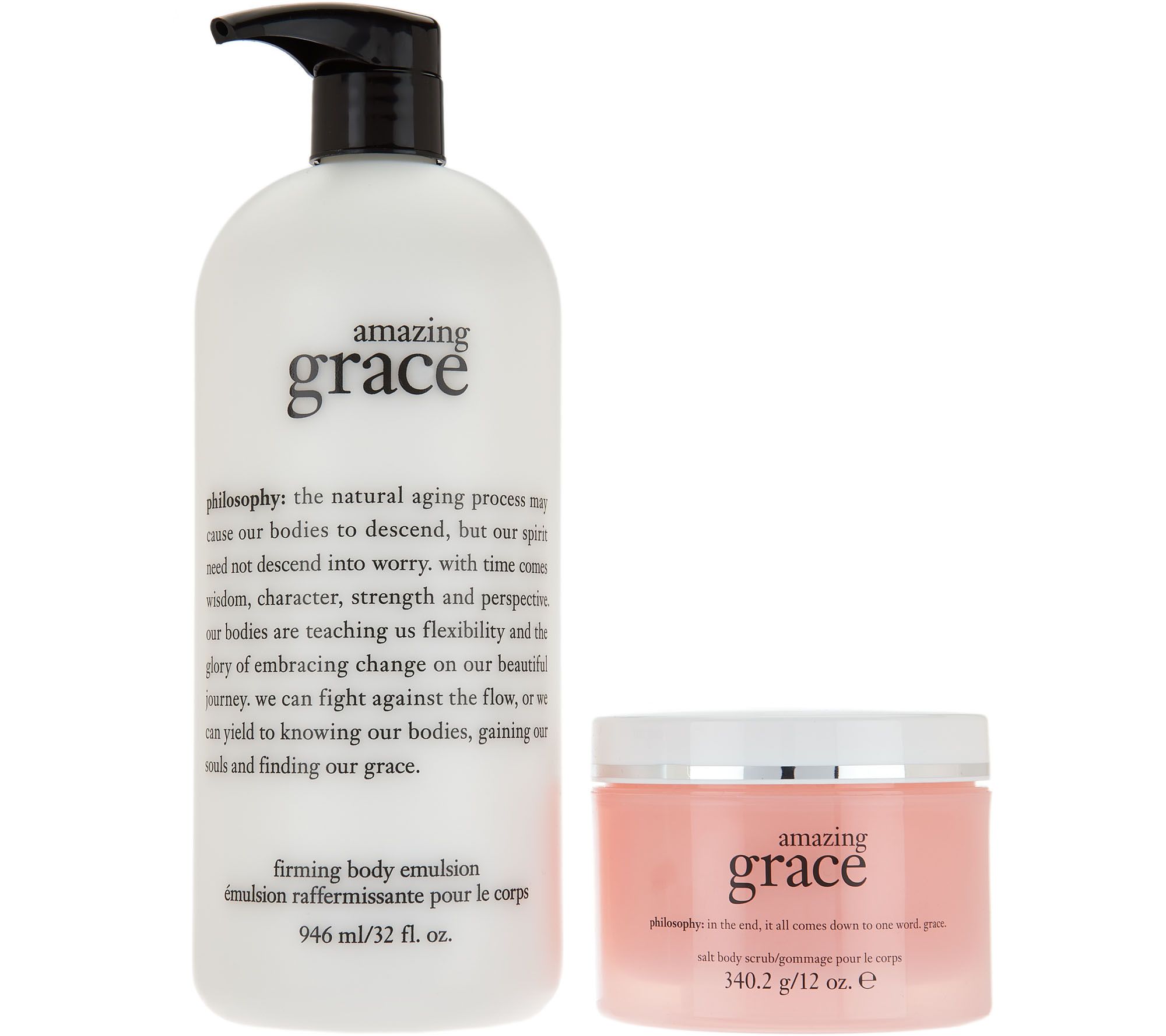 philosophy supersize hot salt scrub & body lotion AutoDelivery —