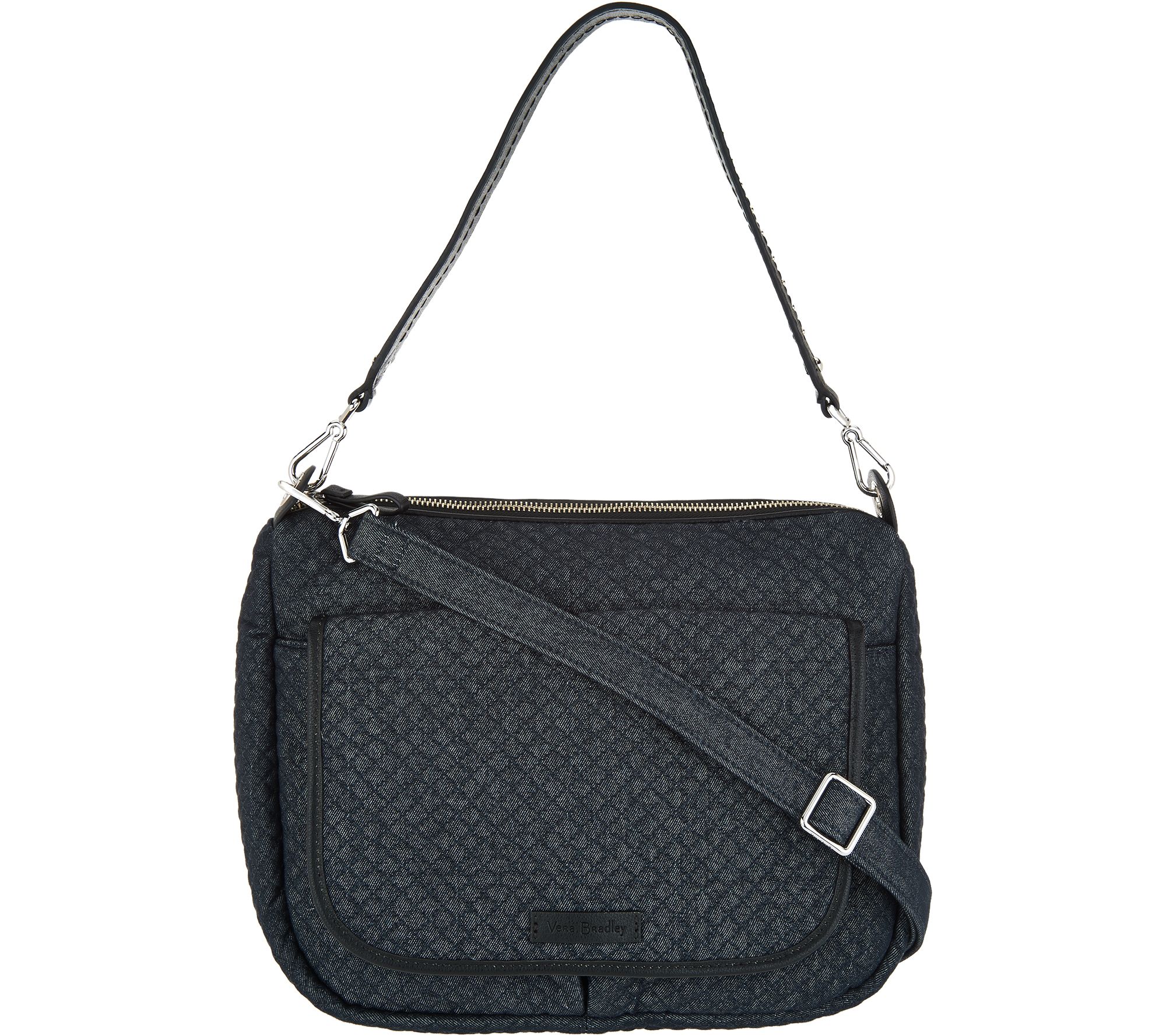Vera Bradley Denim Carson Shoulder Bag Page 1 —