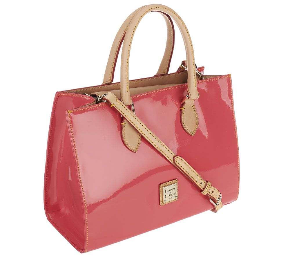 Dooney & Bourke Janine Patent Leather Satchel Page 1 —
