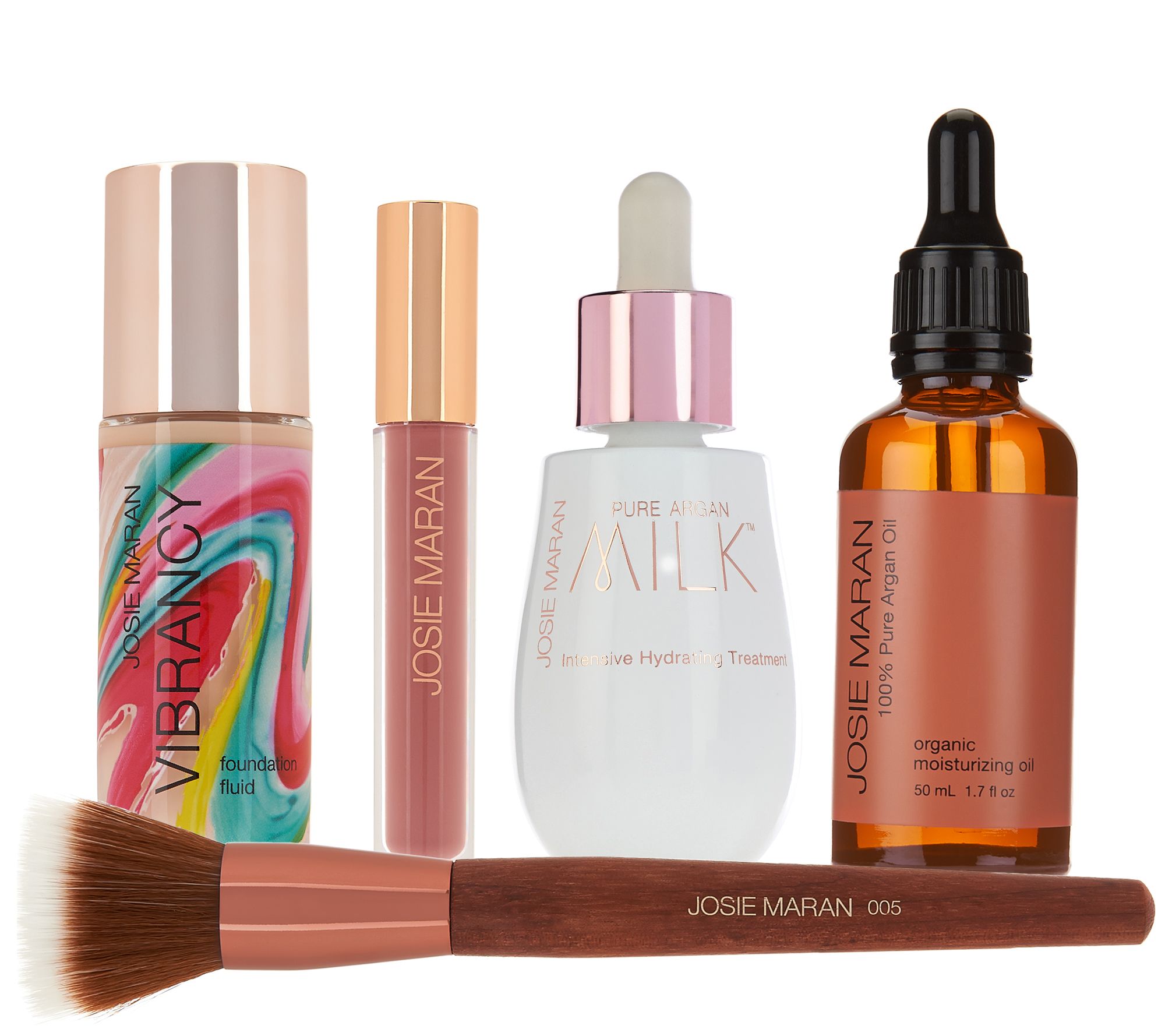 Josie Maran Vibrant Milky Skin Argan 5Piece Kit —