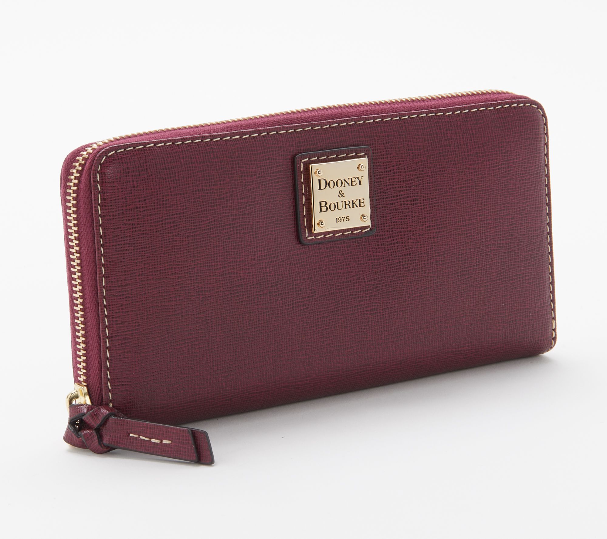 Dooney & Bourke Saffiano Leather ZipAround Wallet