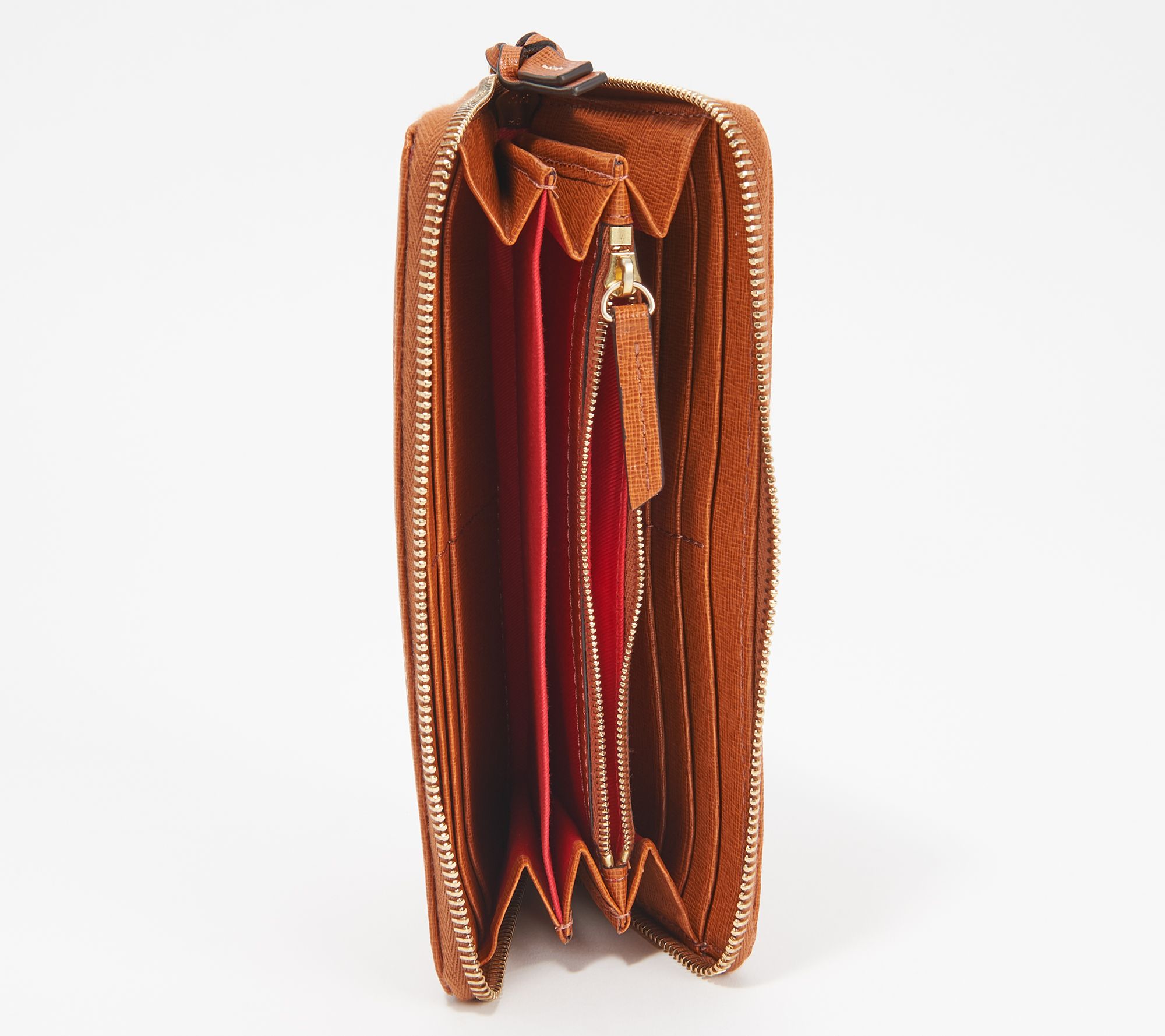 Dooney & Bourke Saffiano Leather ZipAround Wallet