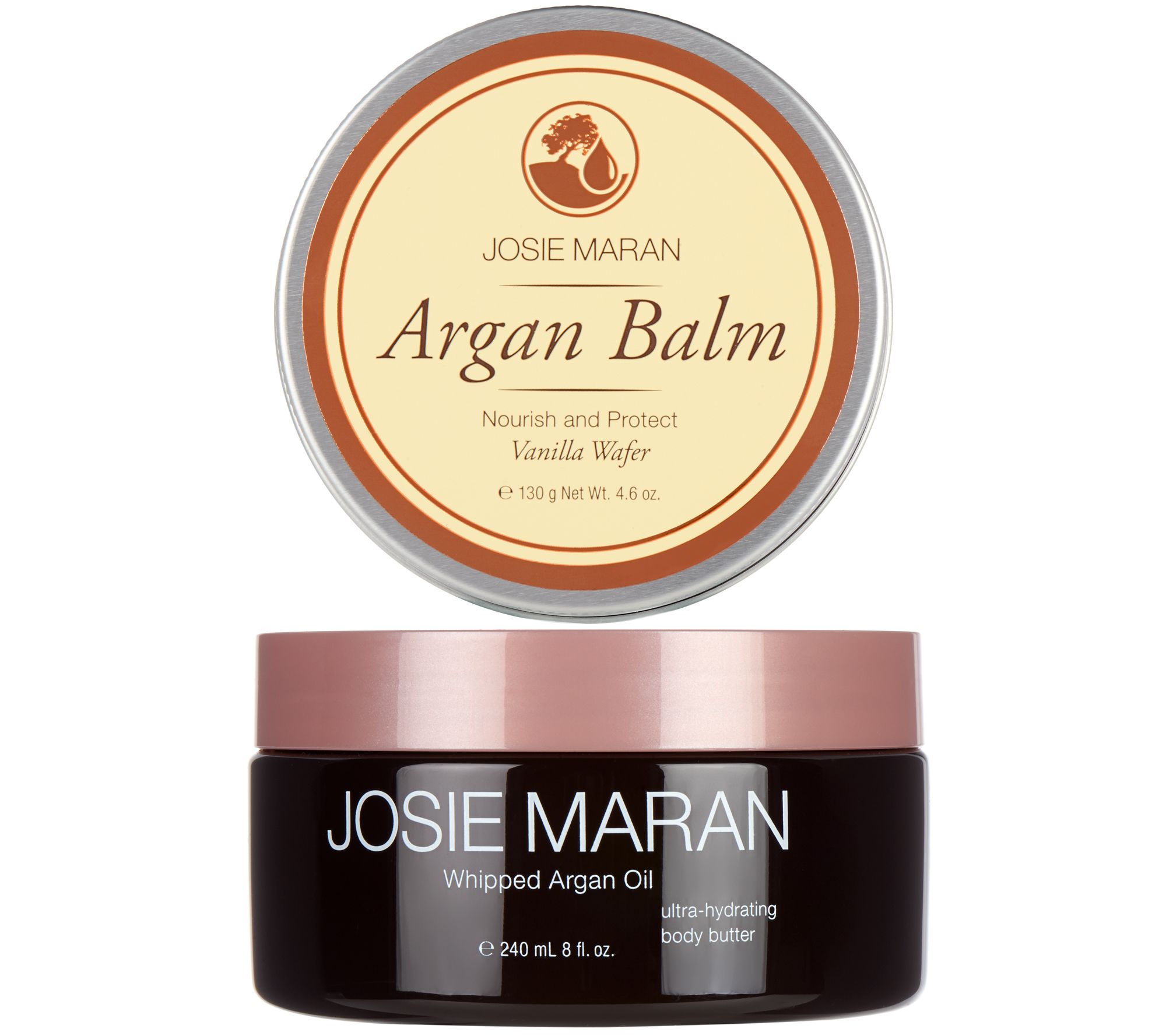 Josie Maran Body Butter & Balm Duo in Vanilla Wafer Page 1 —