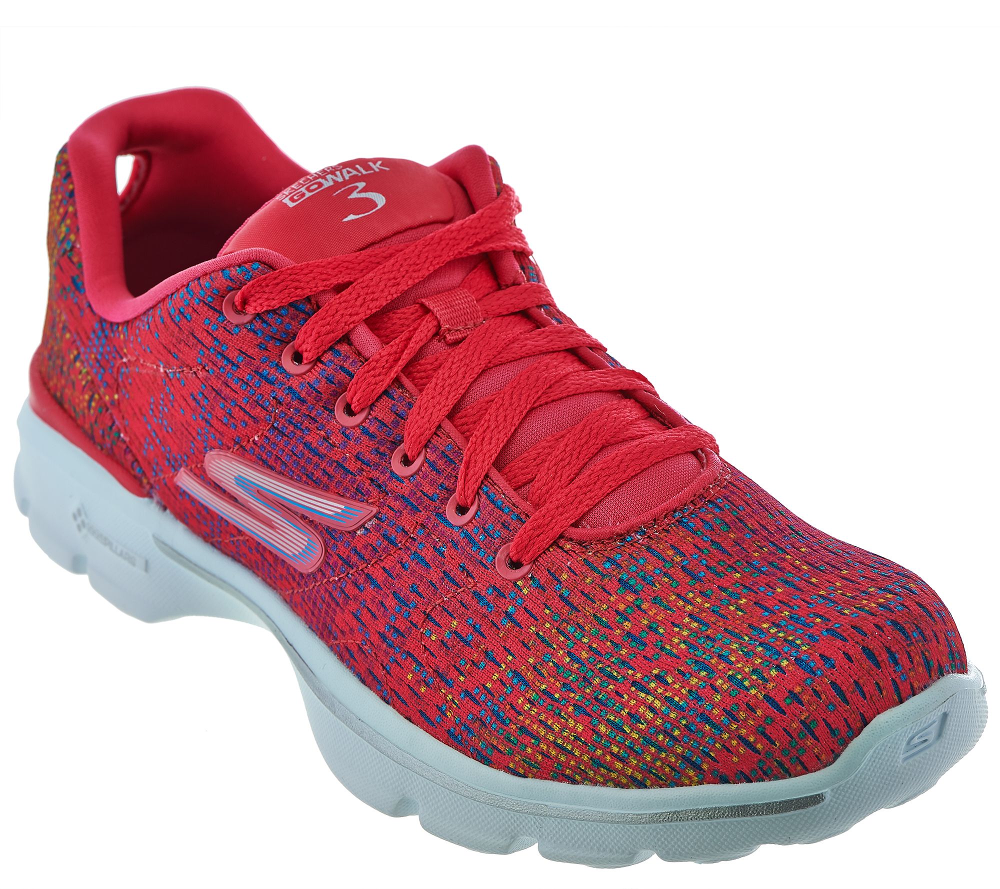 Skechers GO Walk 3 Printed Laceup Sneakers Digitize Page 1 —