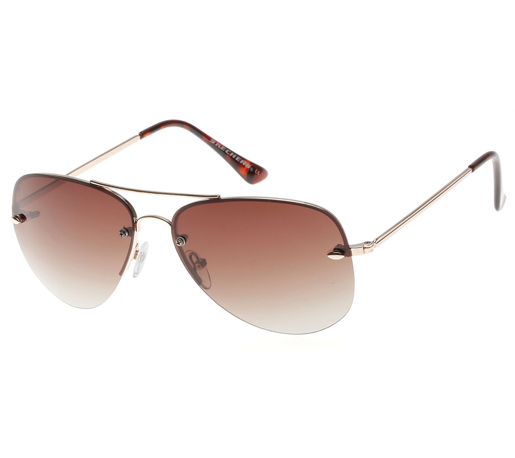 Skechers Women's Polarized Aviator Sunglasses —