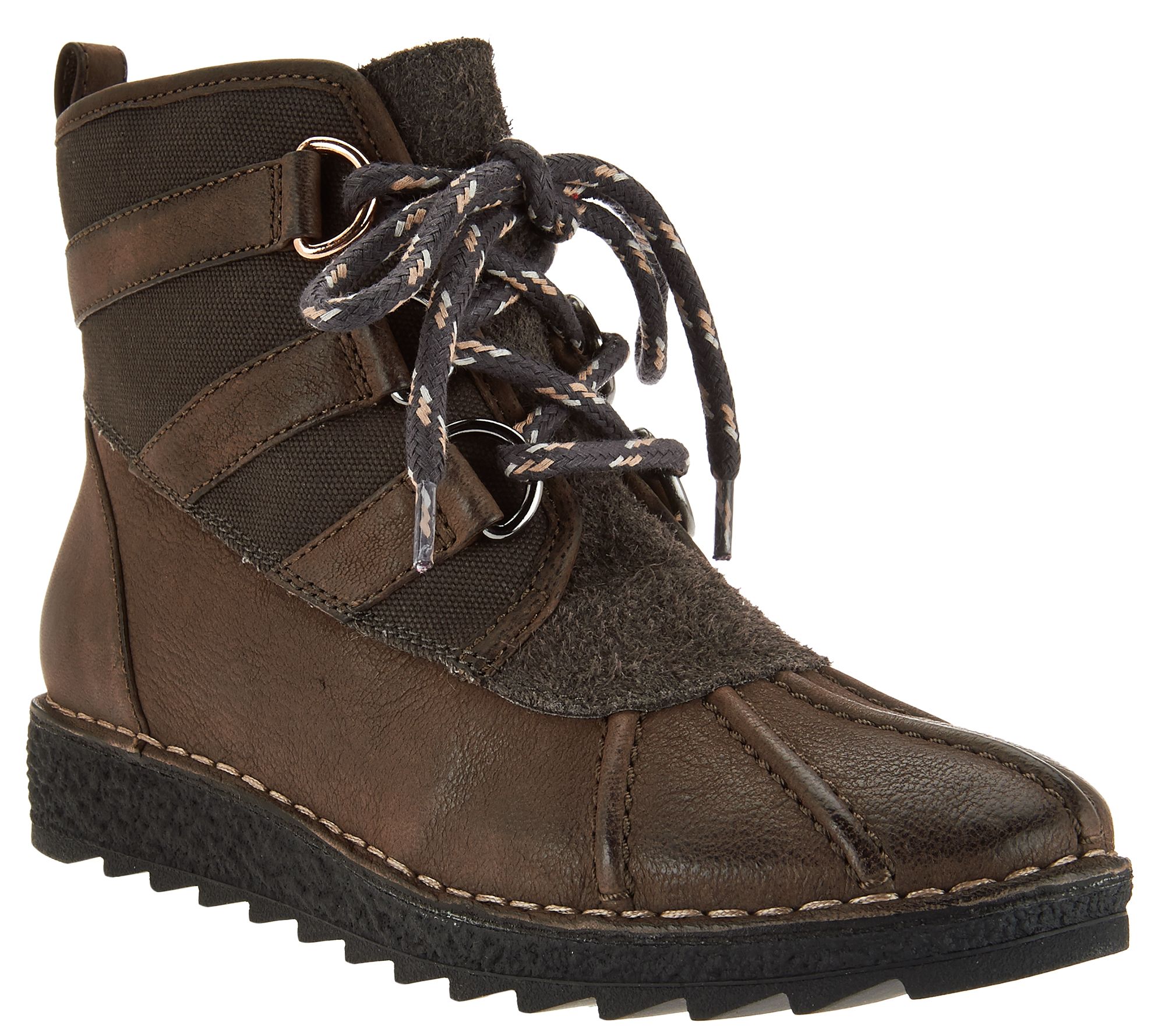 Clarks Somerset Leather Lace Up Boots Olso Cove Page 1 —