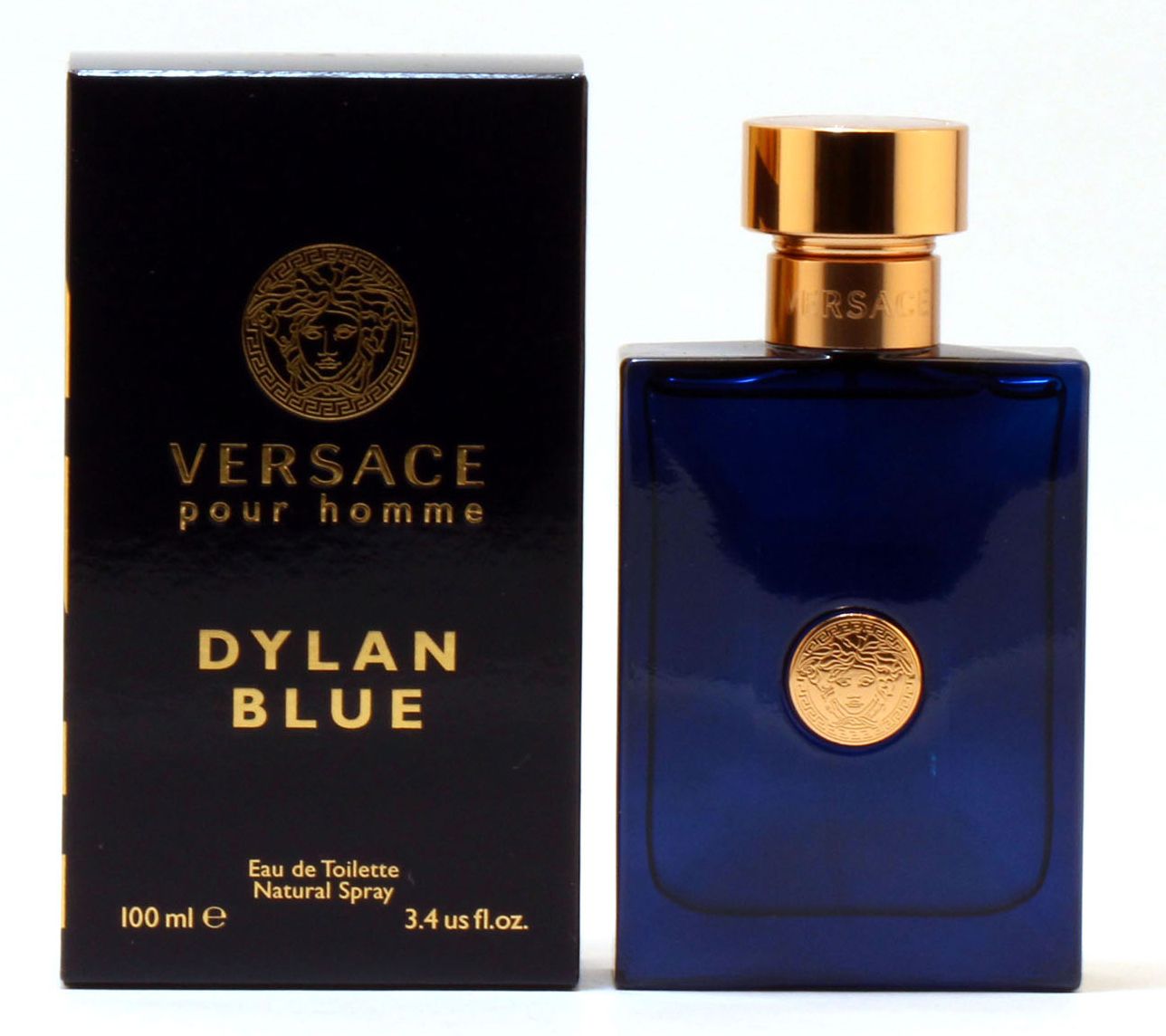 Versace Dylan Blue Pour Homme Eau De Toilette,3.4fl oz