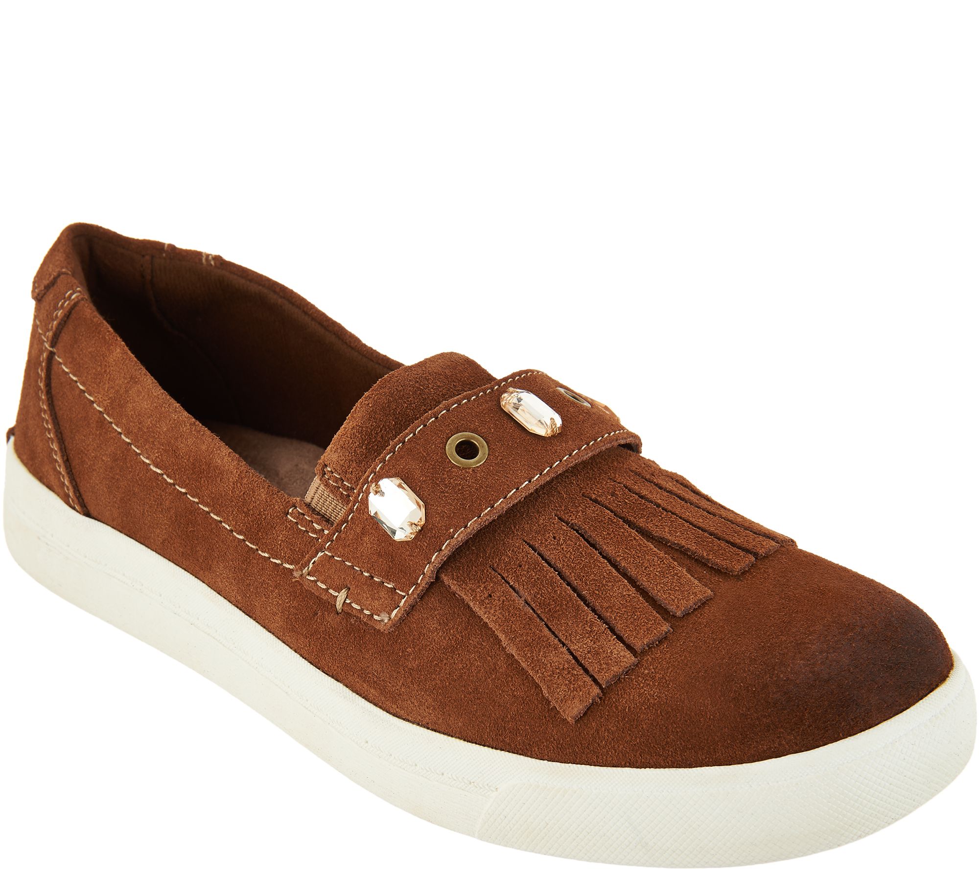 Earth Origins Suede Slipon Shoes Mabel —