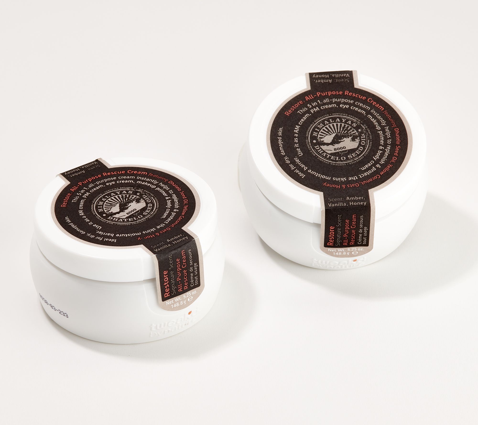 Tweak'd by Nature AllPurpose Face & Body Cream Duo