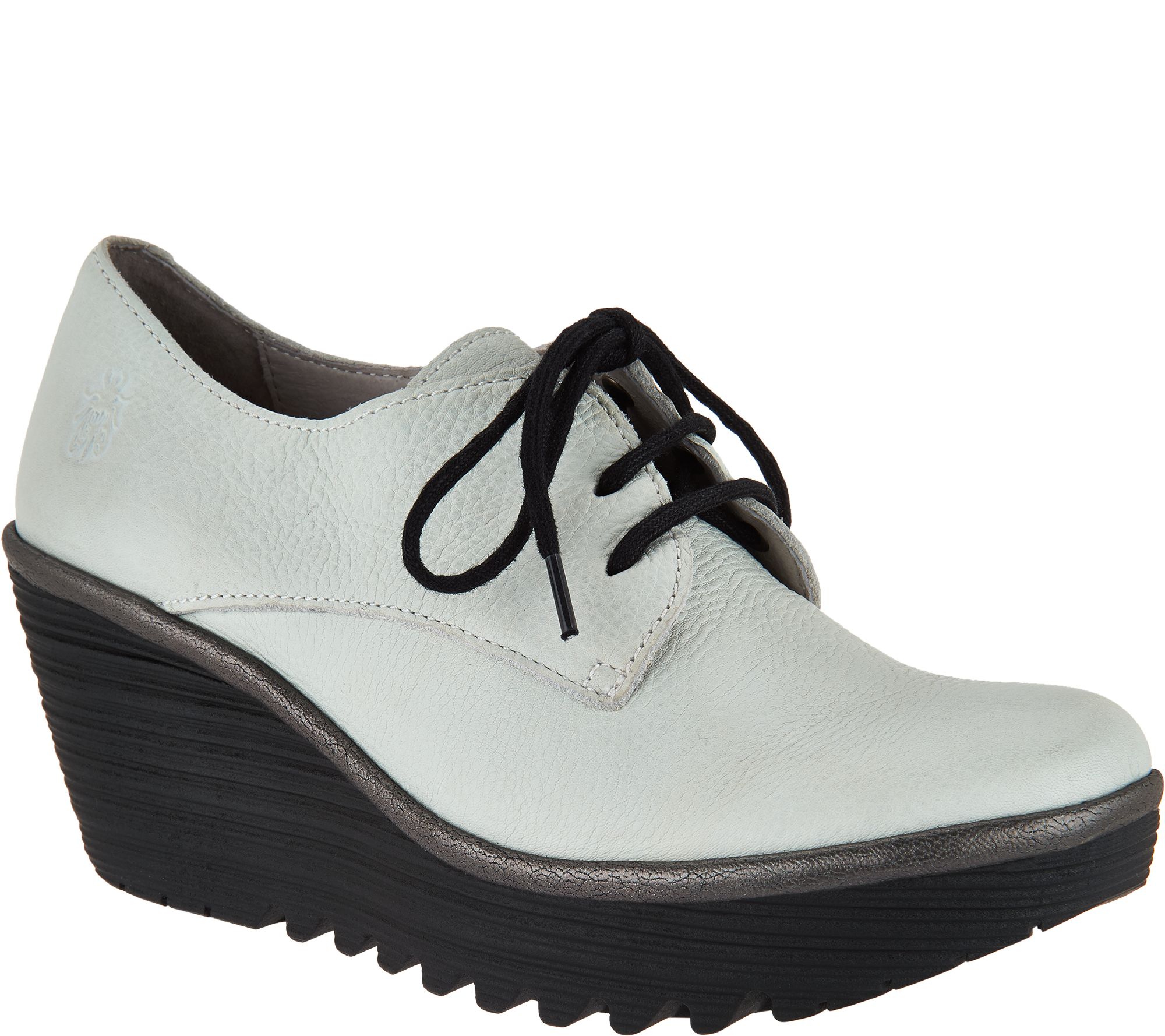 FLY London Leather Laceup Shoes Yaua Page 1 —