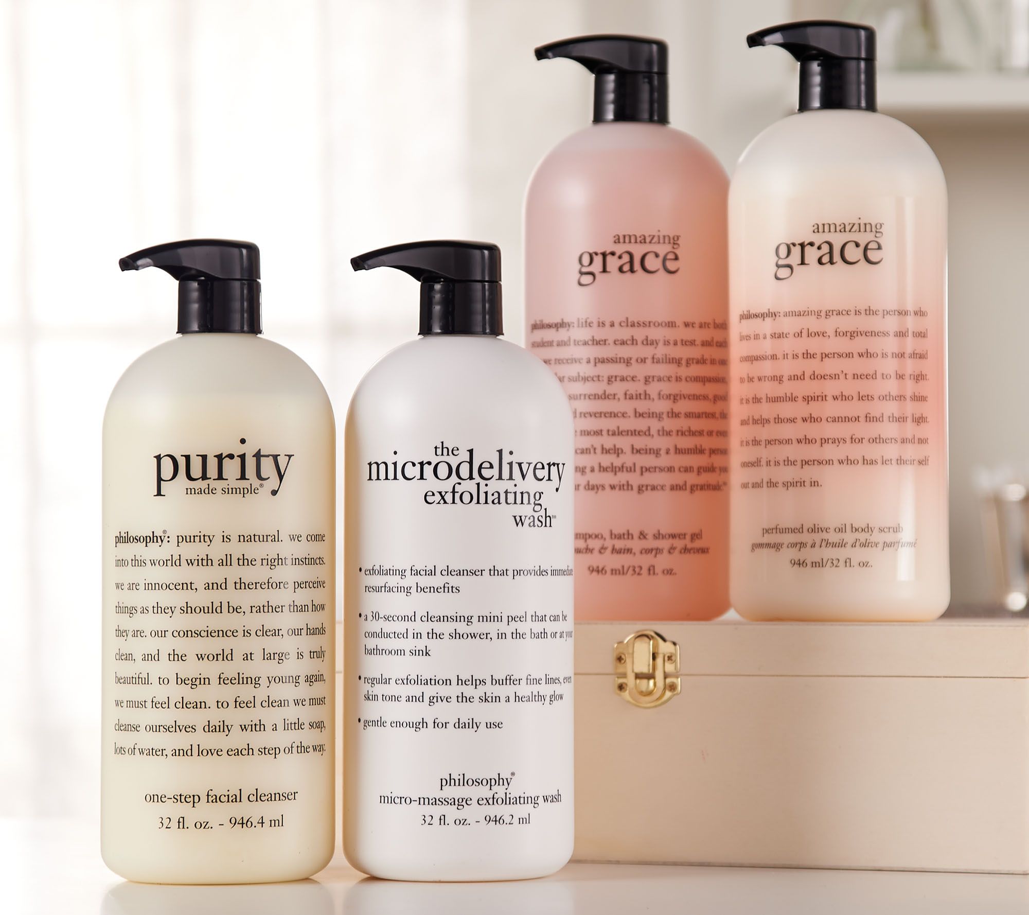 philosophy supersize purity & grace 4 pc collection Page 1 —