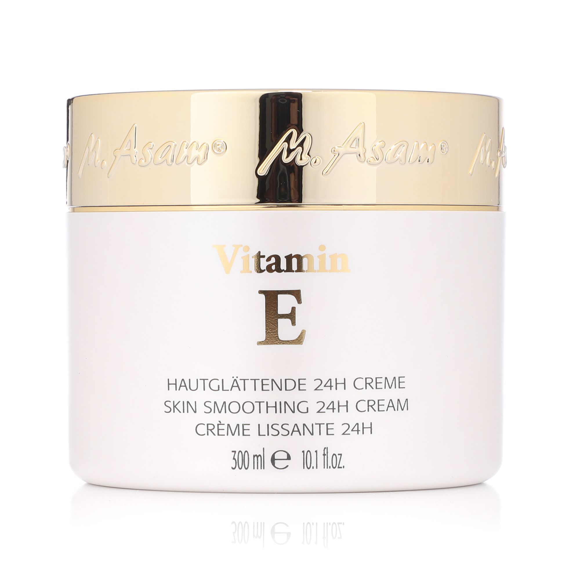 M.ASAM® Vitamin E hautglättende 24hCreme 300ml QVC.de