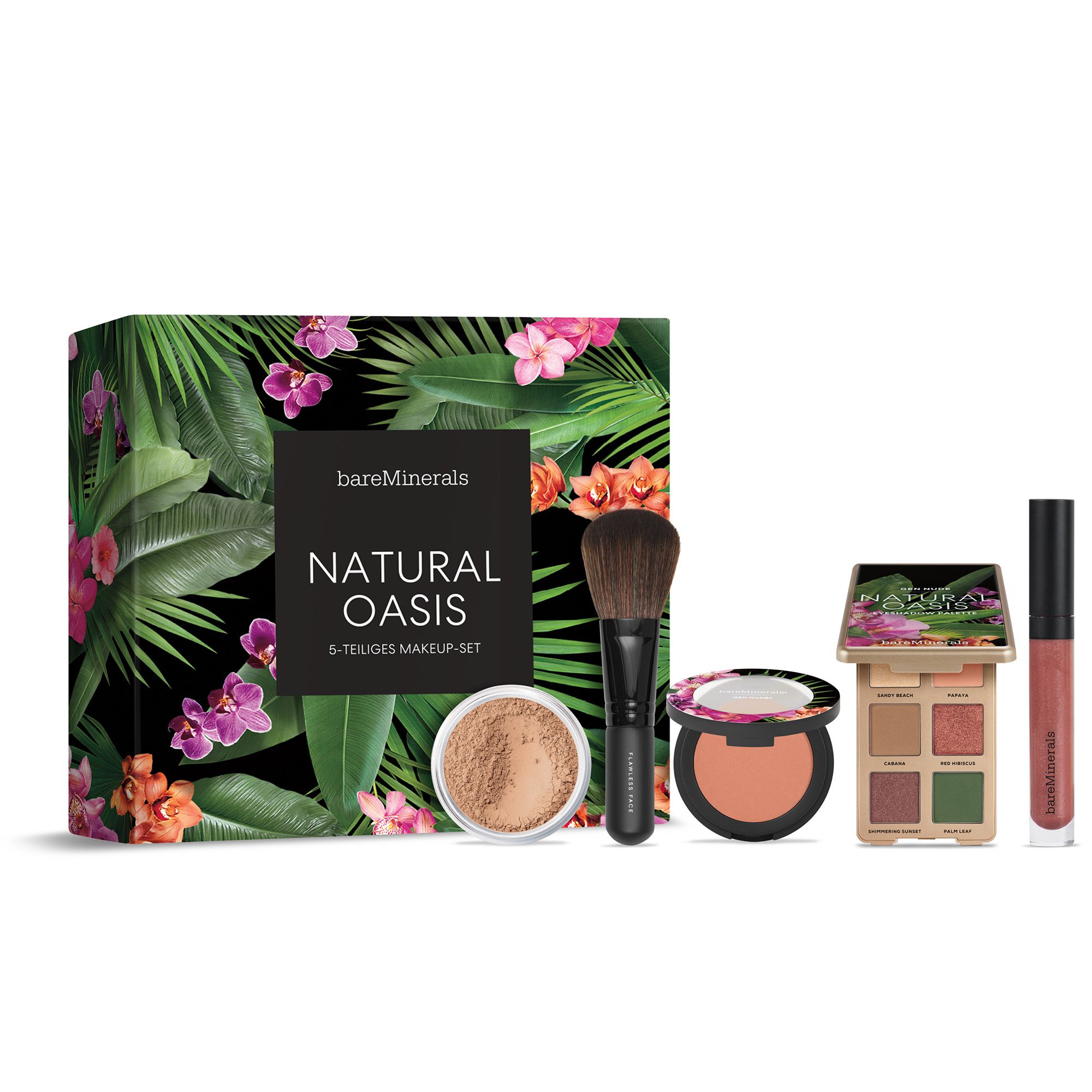 bareMinerals® Natural Oasis Set Orig. Foundation 8g Lidschatten, Blush