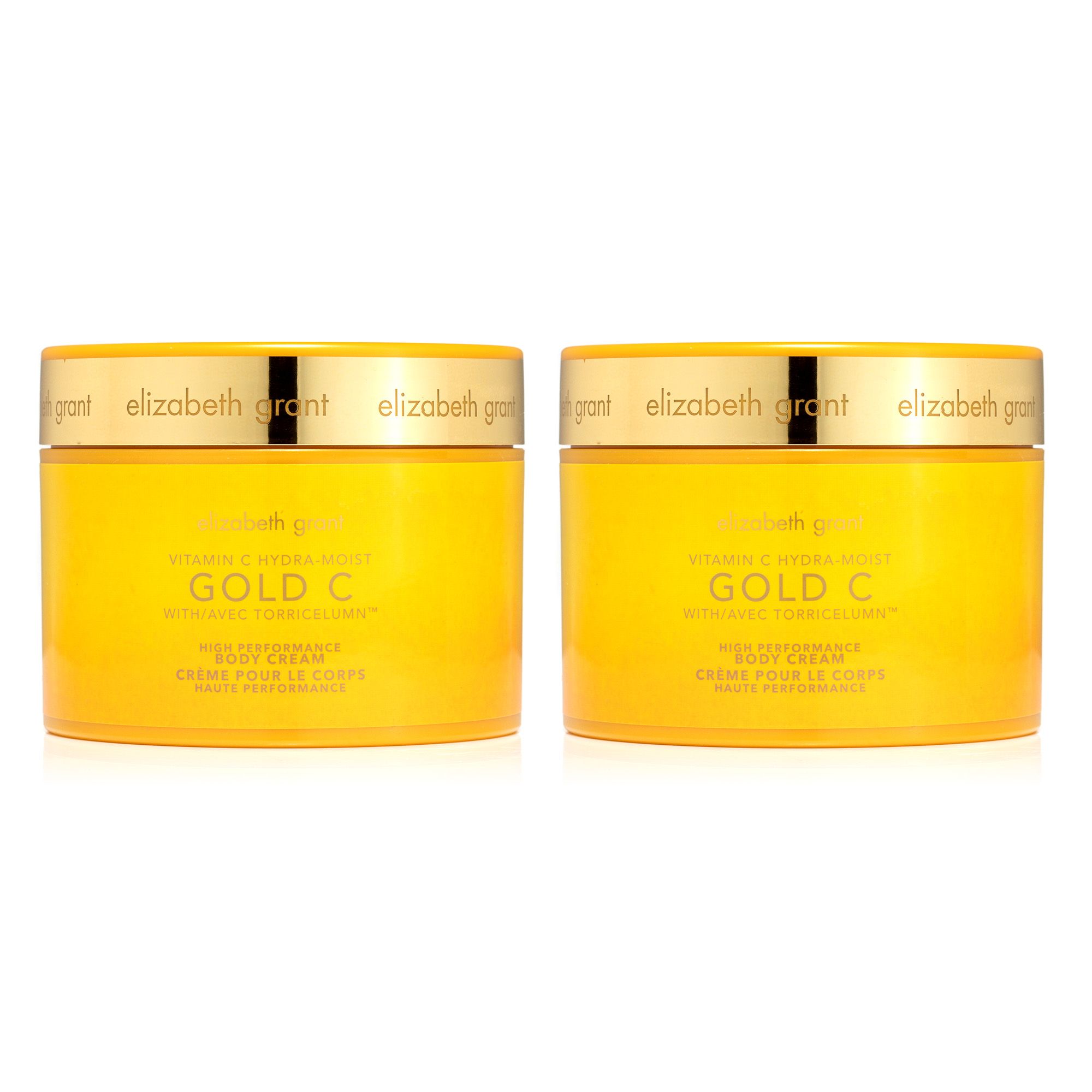 ELIZABETH GRANT Golden C Body Cream 2x 400ml QVC.de
