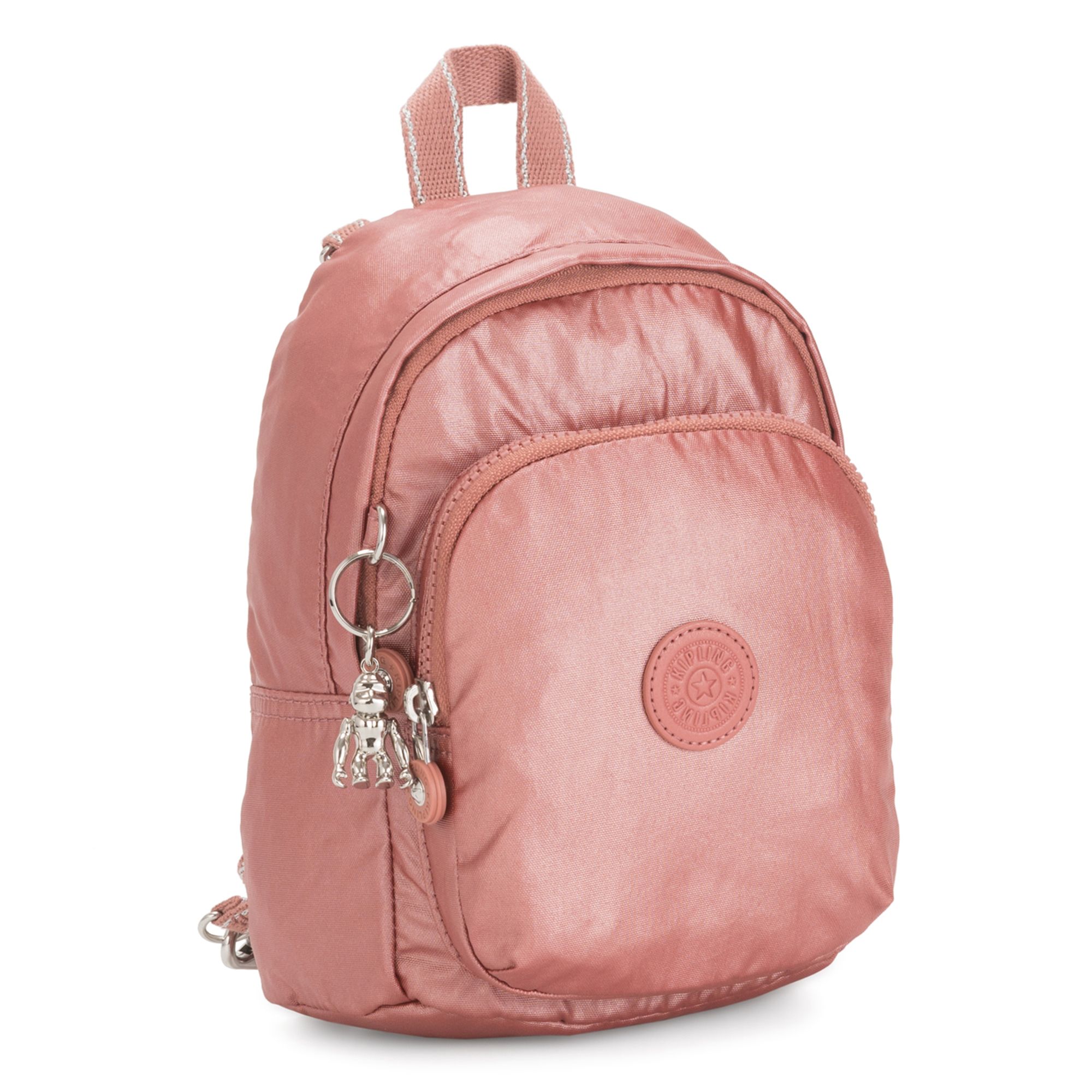 KIPLING® Rucksack Delia compact MetallicOptik QVC.de