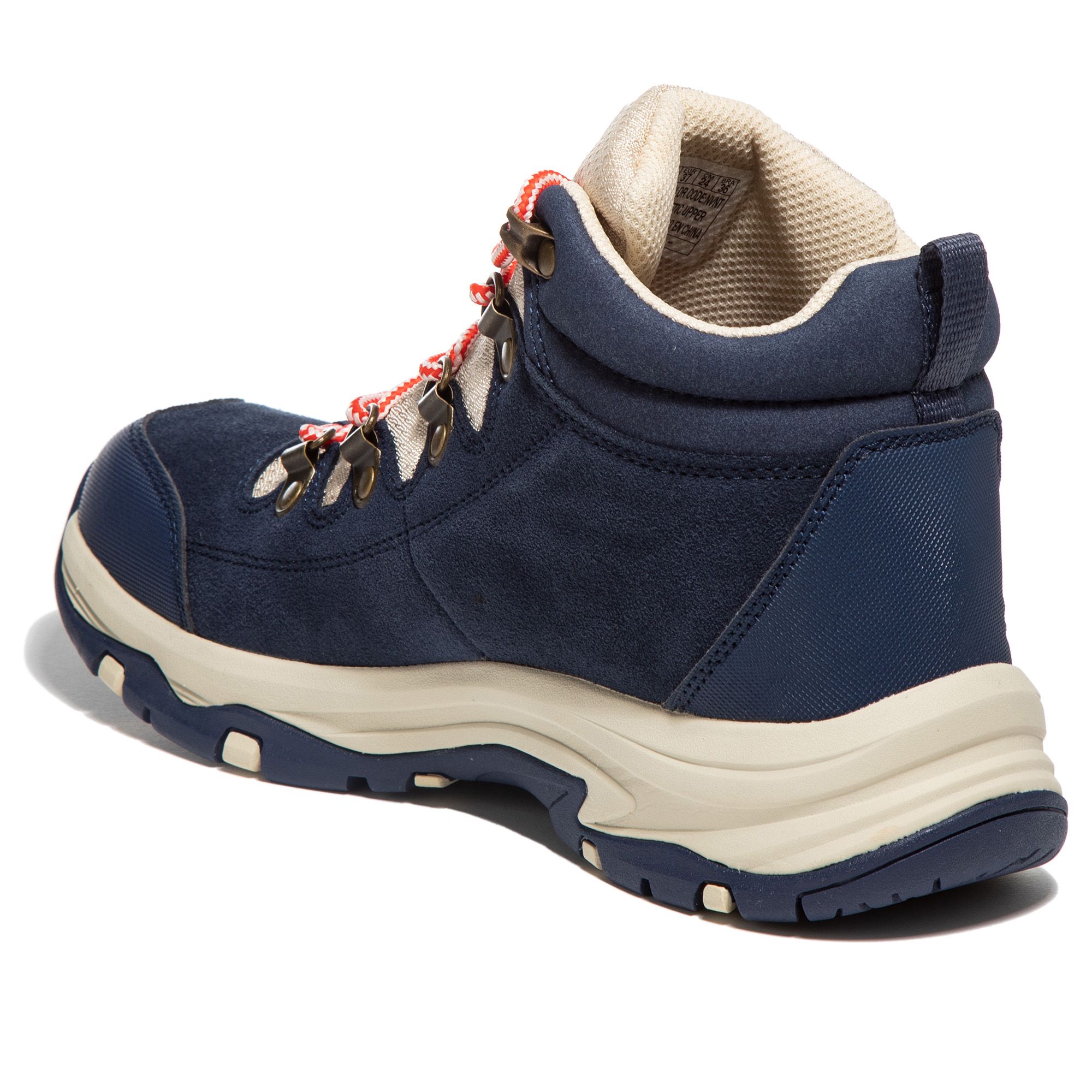 SKECHERS DamenTrekkingschuh Trego Wildleder Memory Foam QVC.de