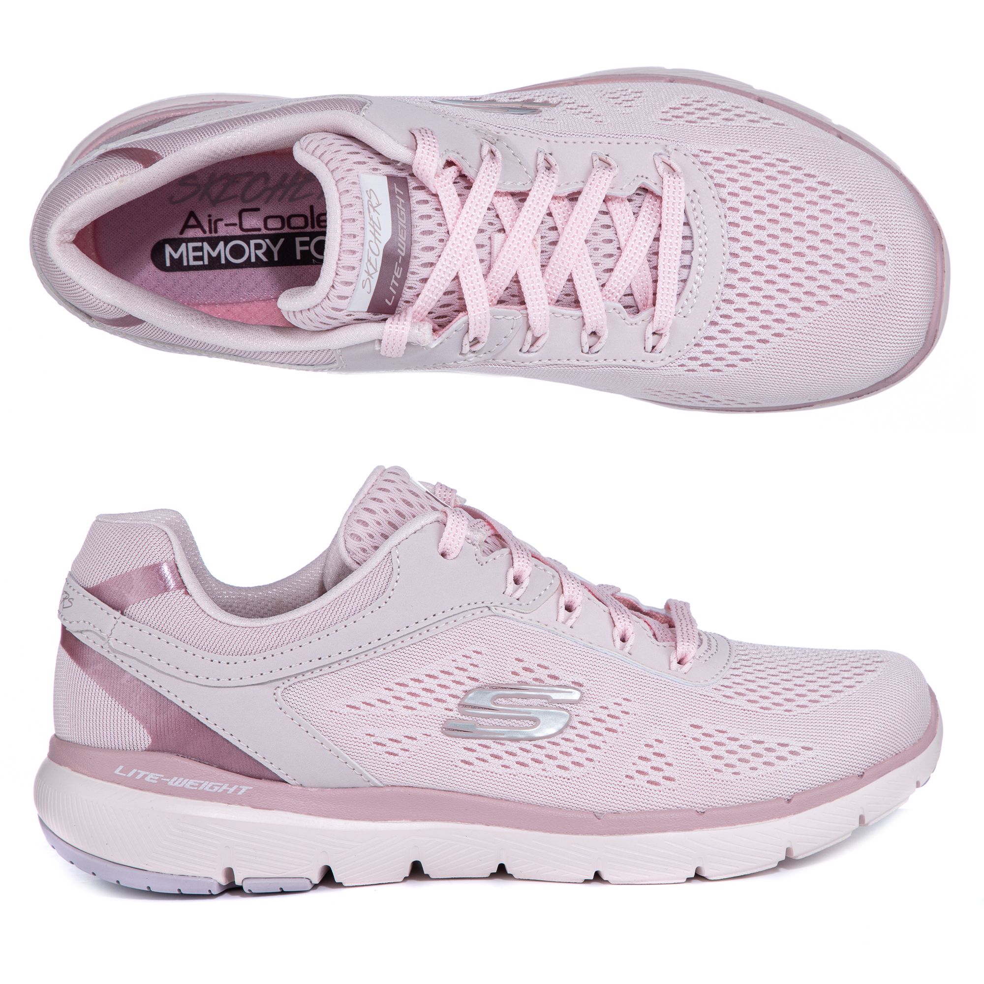 SKECHERS DamenSneaker Flex Appeal 3.0 Textil Memory Foam QVC.de