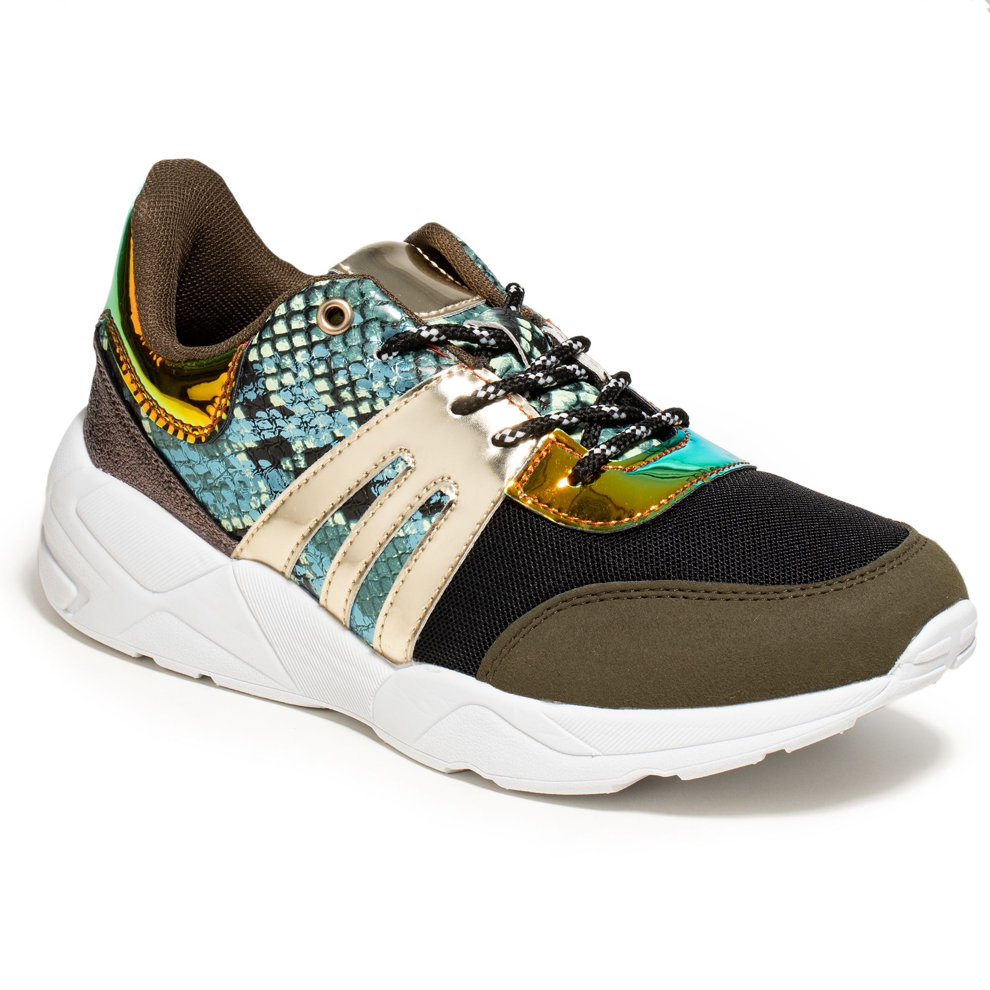 THOM by Thomas Rath DamenSneaker ChunkyDetails Metallic & Schlangen