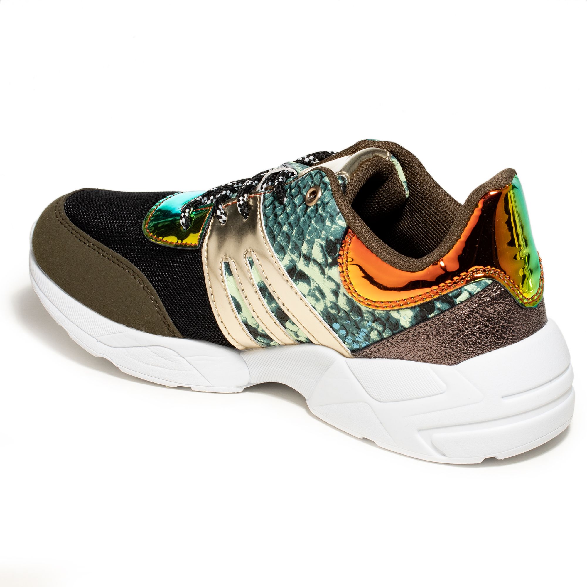 THOM by Thomas Rath DamenSneaker ChunkyDetails Metallic & Schlangen