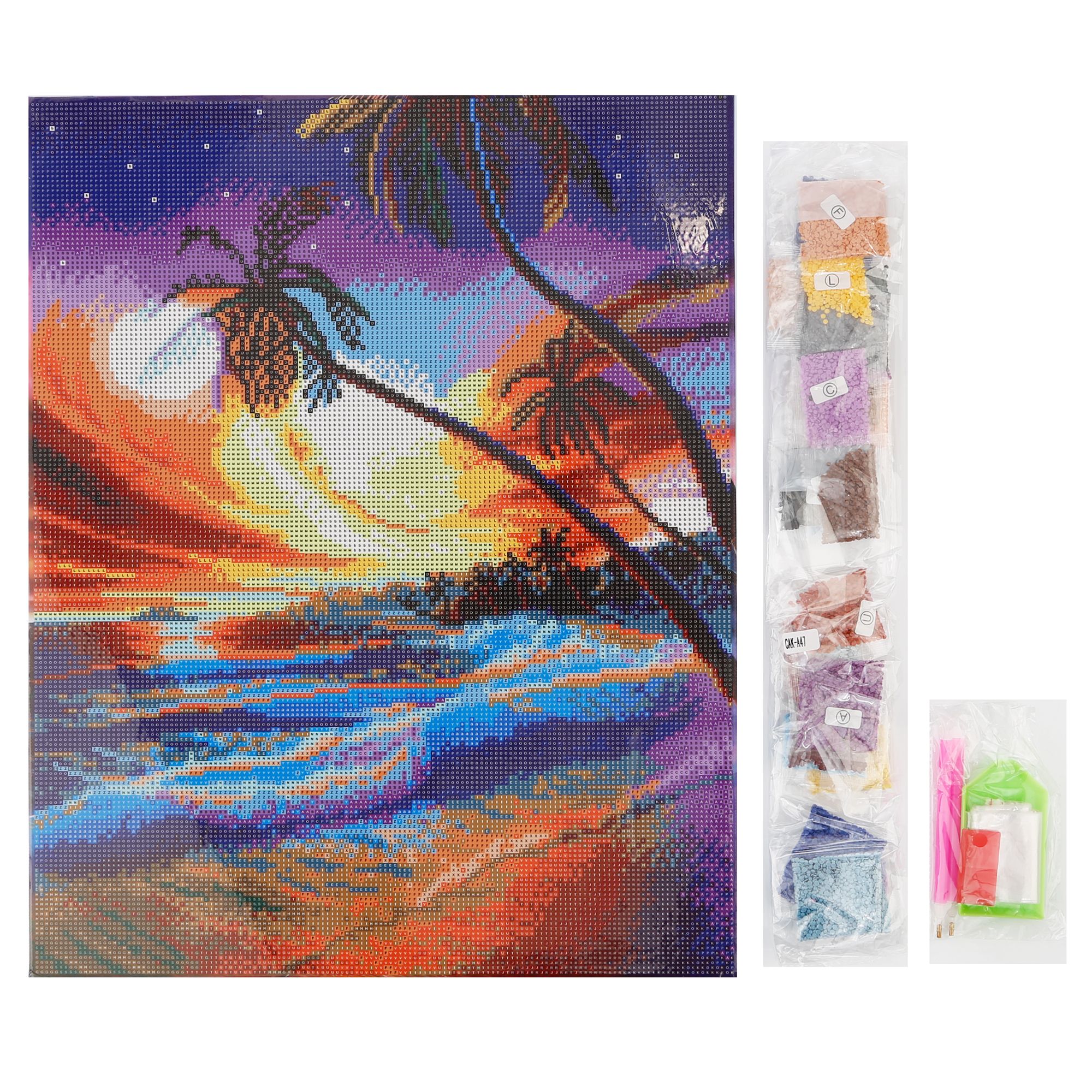 CRAFT BUDDY KreativSet Bild 40x50cm zum Nachlegen 8tlg