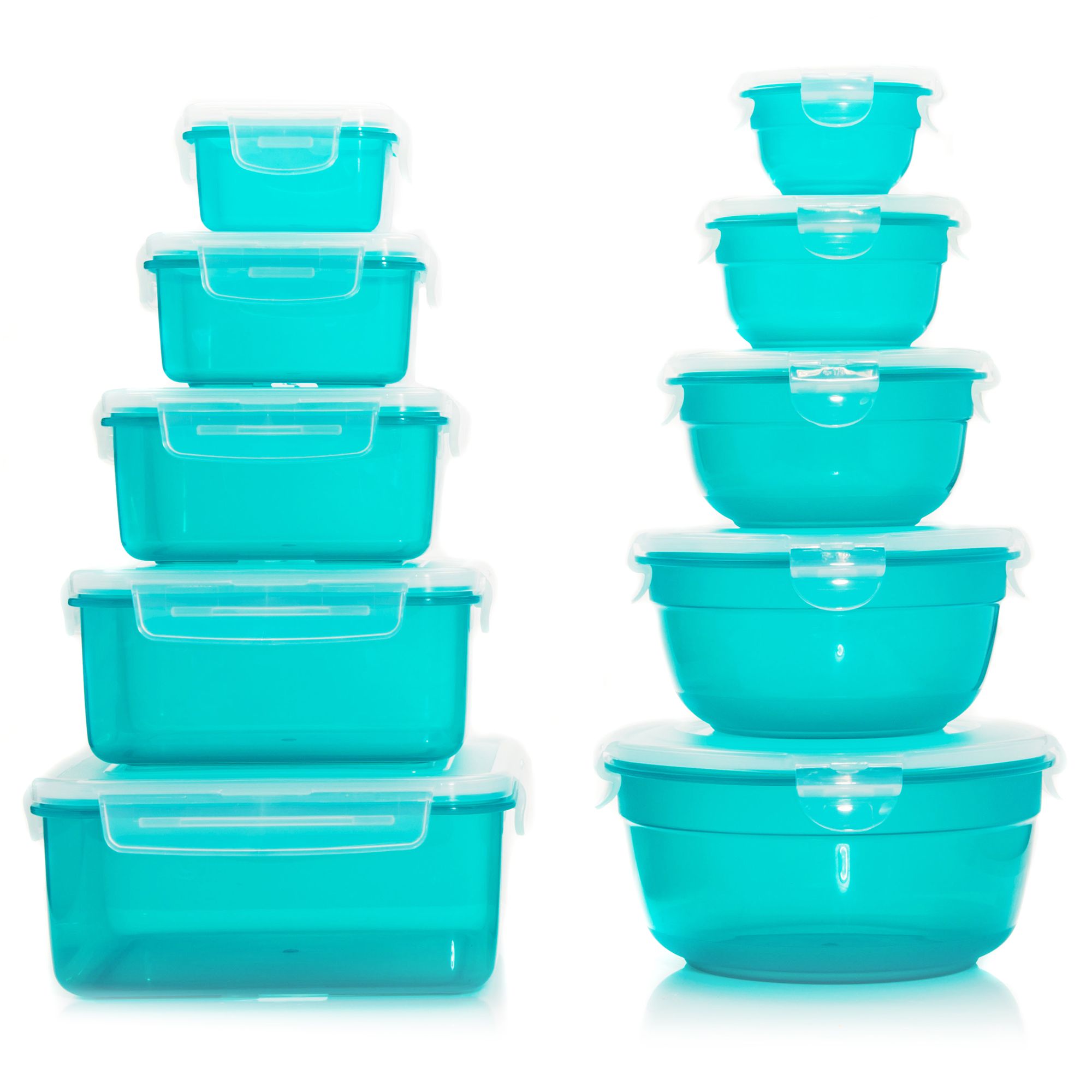 LocknLock Frischhaltedosen nestbar 100ml2l 10 Dosen QVC.de