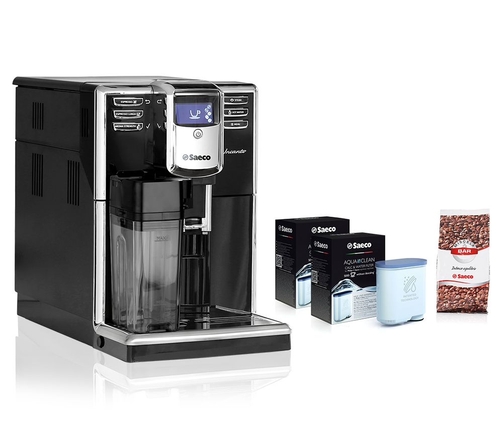 SAECO by Philips Kaffeevollautomat Incanto 500g Kaffee & 2 AquaClean