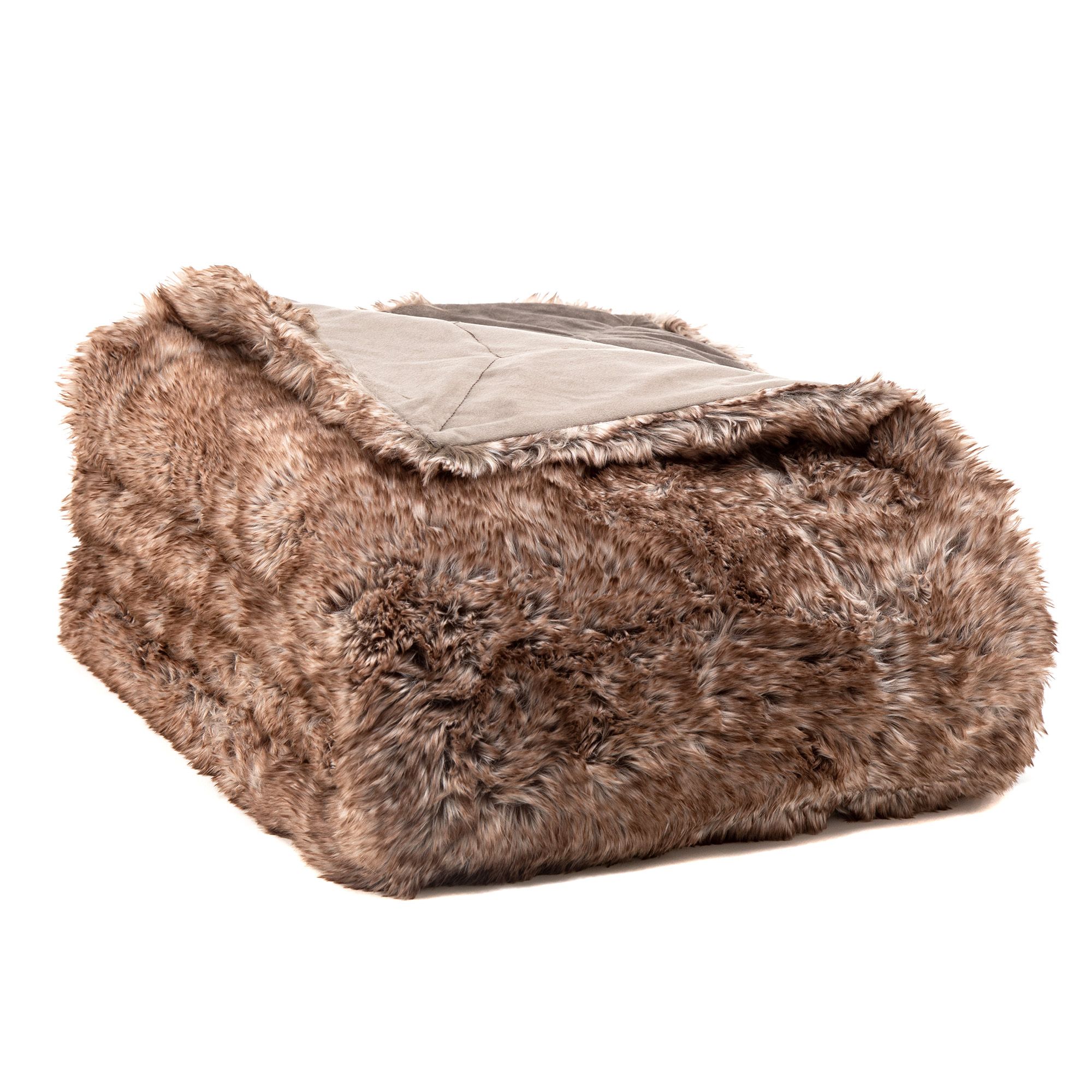 MONT CHALET WebpelzPlaid PremiumFellimitat Mikrofaser