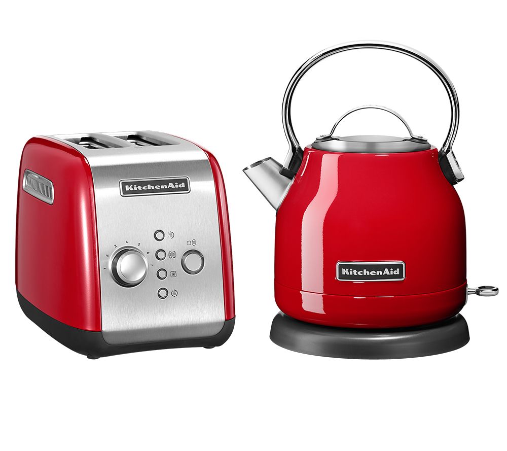 KITCHENAID® FrühstücksSet Toaster & Wasserkocher 1,25l QVC.de