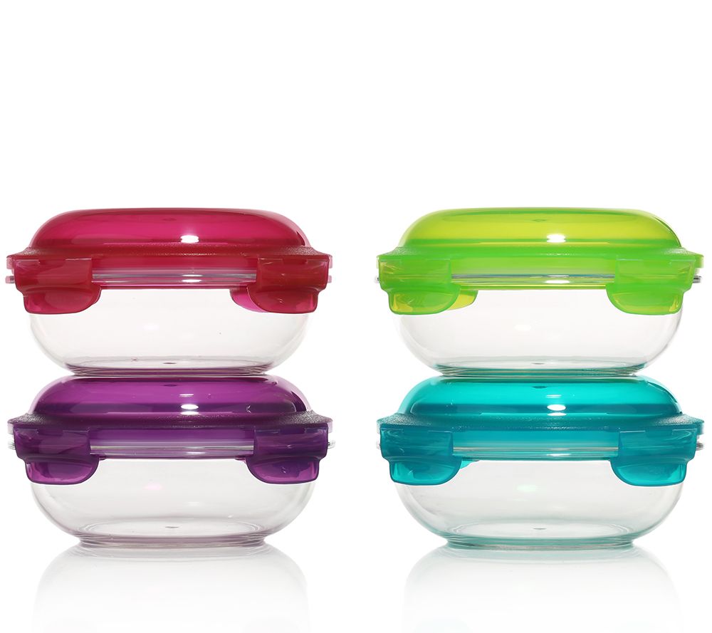 LOCK&LOCK TRITAN Frischhaltedosen 420ml 4 Dosen Page 1 — QVC.de