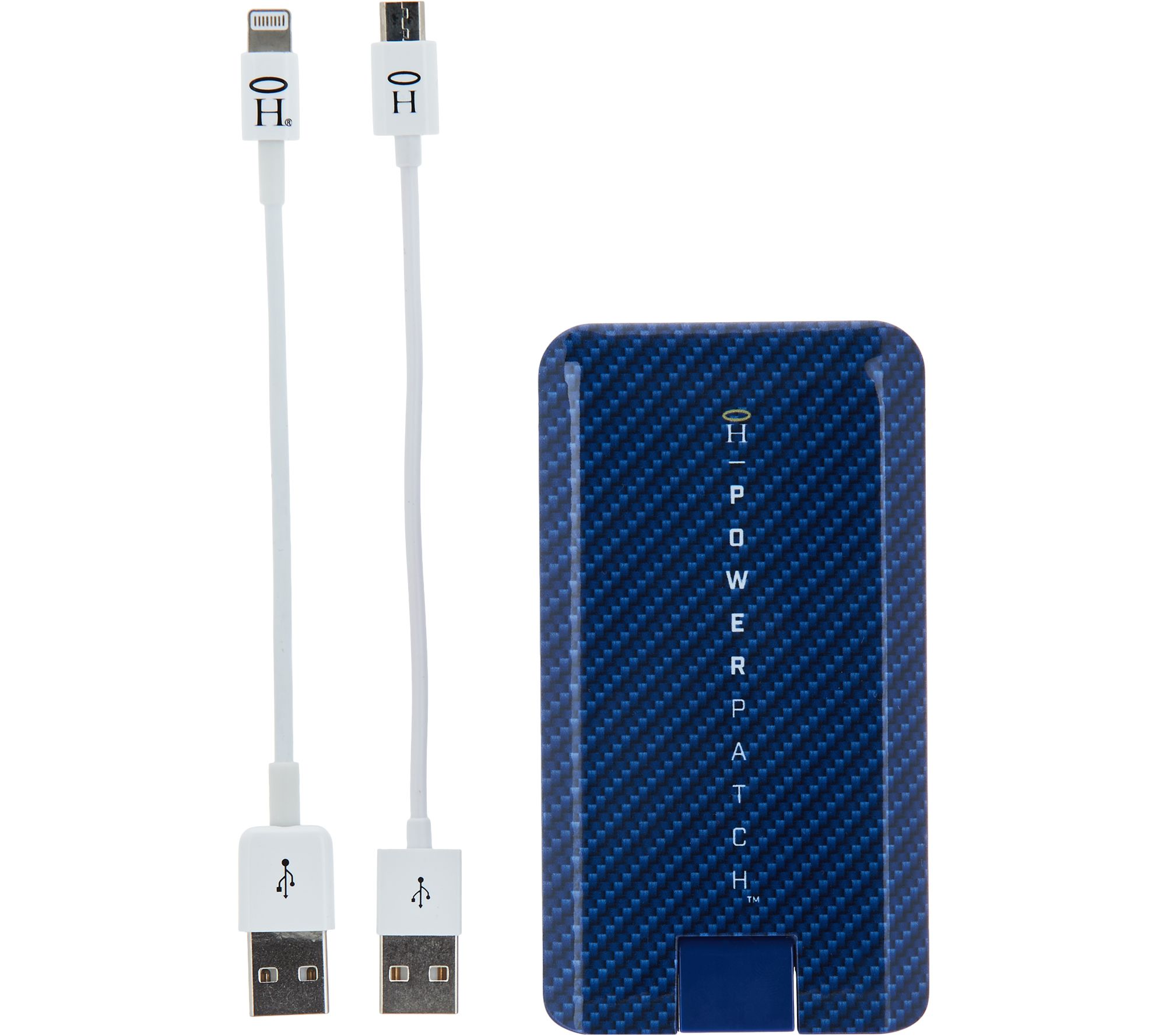 HALO Powerpatch Portable Charger with Charging Cables Page 1 —