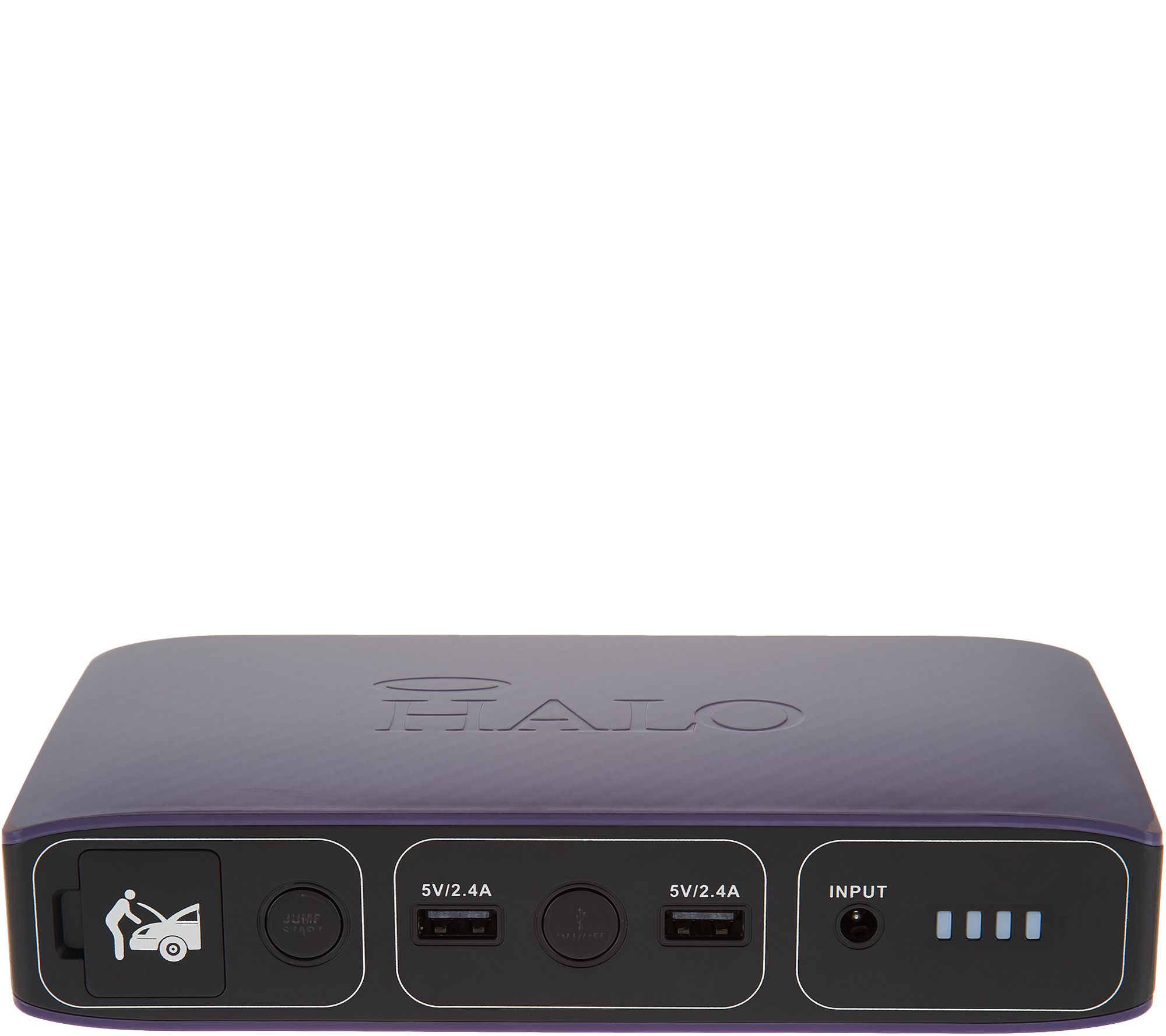 HALO Bolt ACDC PortableCharger & Car Jumper with AC Outlet & Car