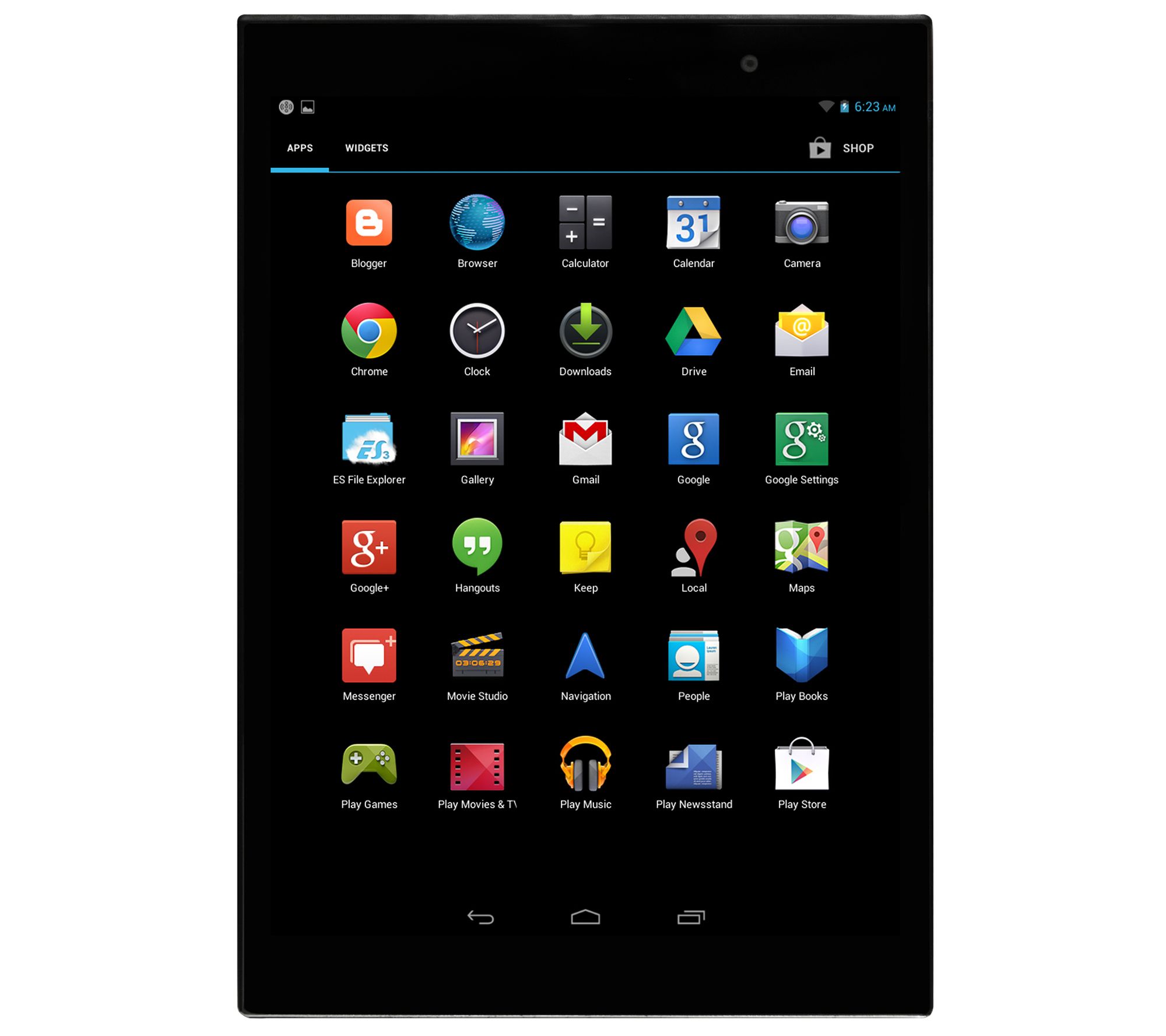 Gigaset 8" Android WiFi QuadCore 8GB Tablet with Folio Case Page 1 —