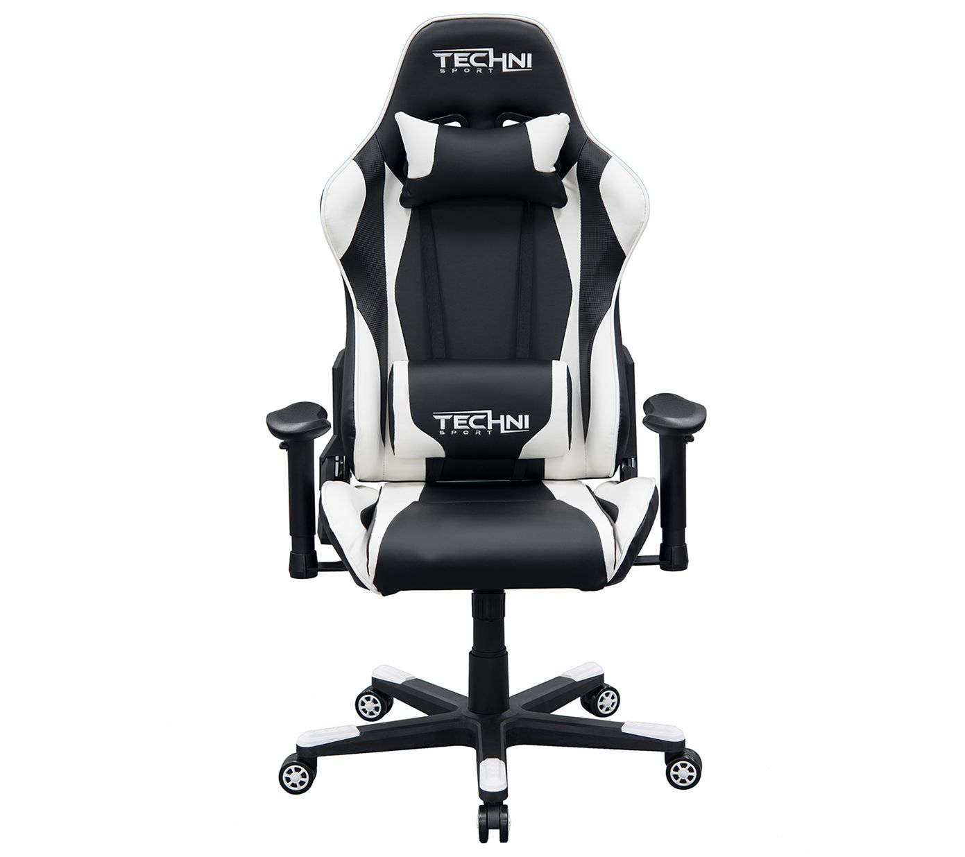 Techni Sport Ultimate Recline White Computer and Gaming Chair —