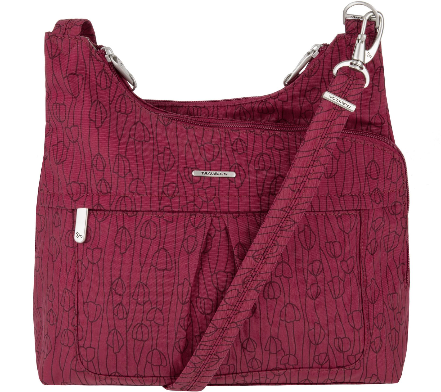 Travelon AntiTheft Crinkle Nylon Crossbody Page 1 —