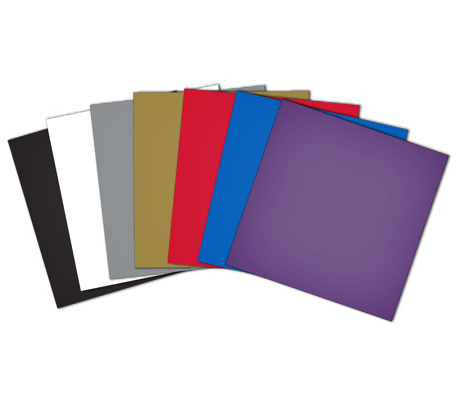 Brother Adhesive Craft Vinyl 12" x 12" Sheets Set of 10