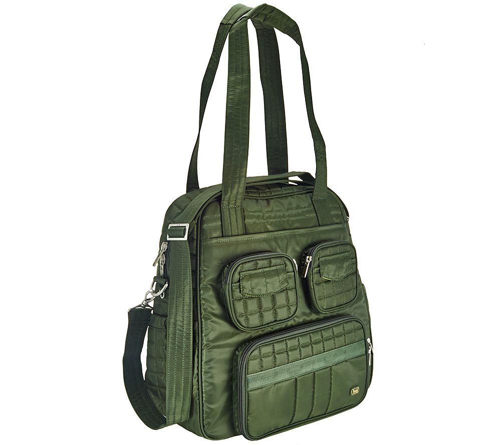 Lug Quilted North/South Overnight Bag Puddle Jumper —