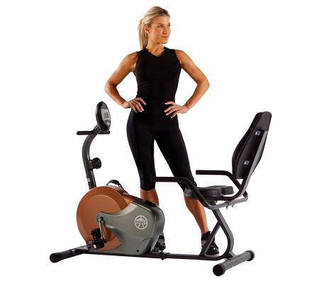 Marcy Recumbent Exercise Bike - Page 1 — QVC.com