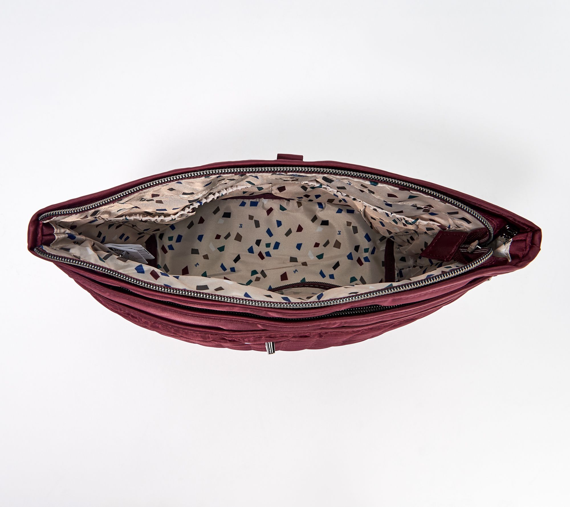 Lug Bubble Quilted Shoulder Bag Adagio