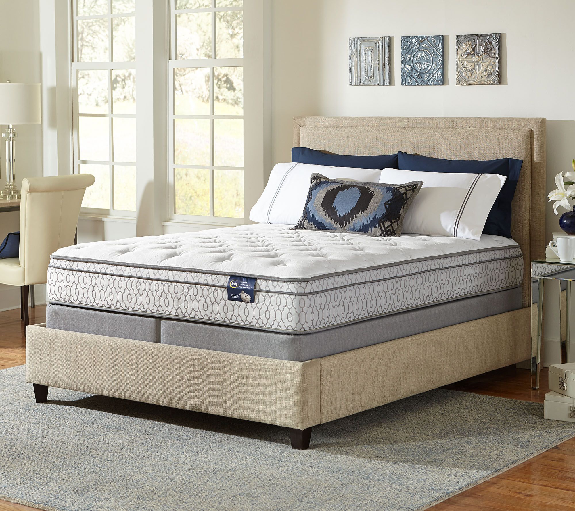 Serta Split Queen Adjustable Bed