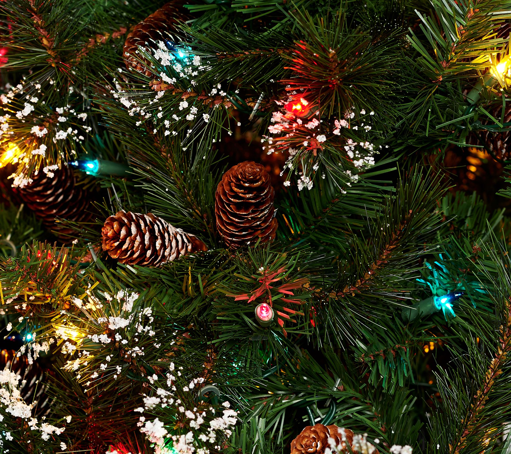 ED On Air 7.5' Mixed Ming Tip Baby's Breath Tree by Ellen DeGeneres