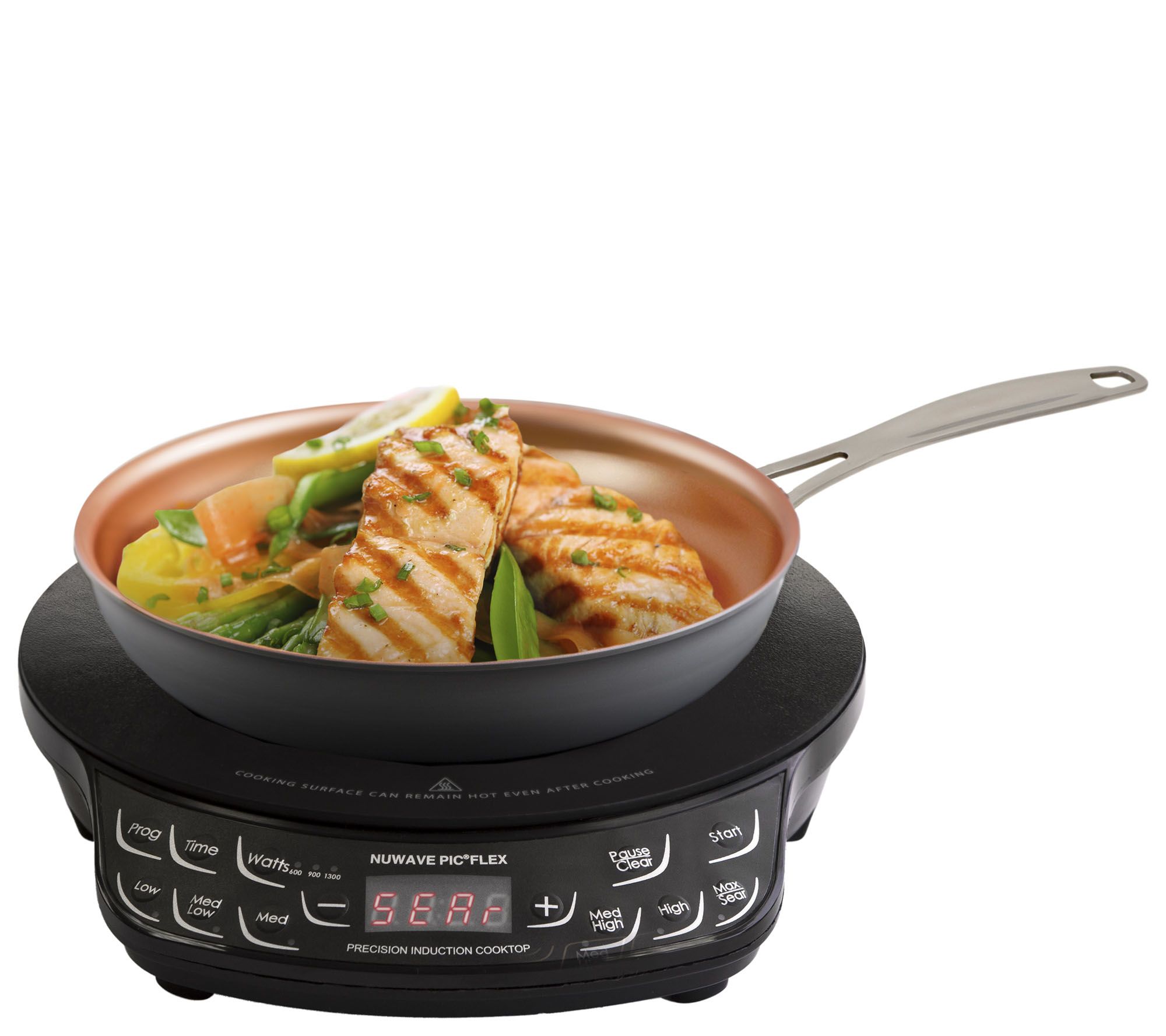 NuWave Precision Induction Cooktop w/ 9" Hard Anodized Fry Pa