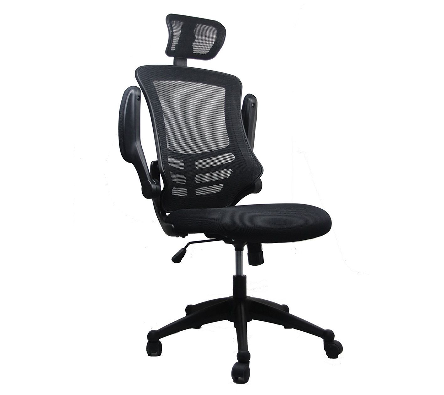 Techni Mobili HighBack Mesh Office Chair withFlipUp Arms