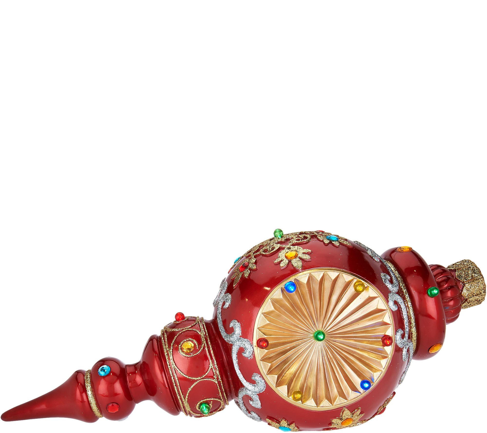 Kringle Express 35" Illuminated Indoor/Outdoor Oversized Finial